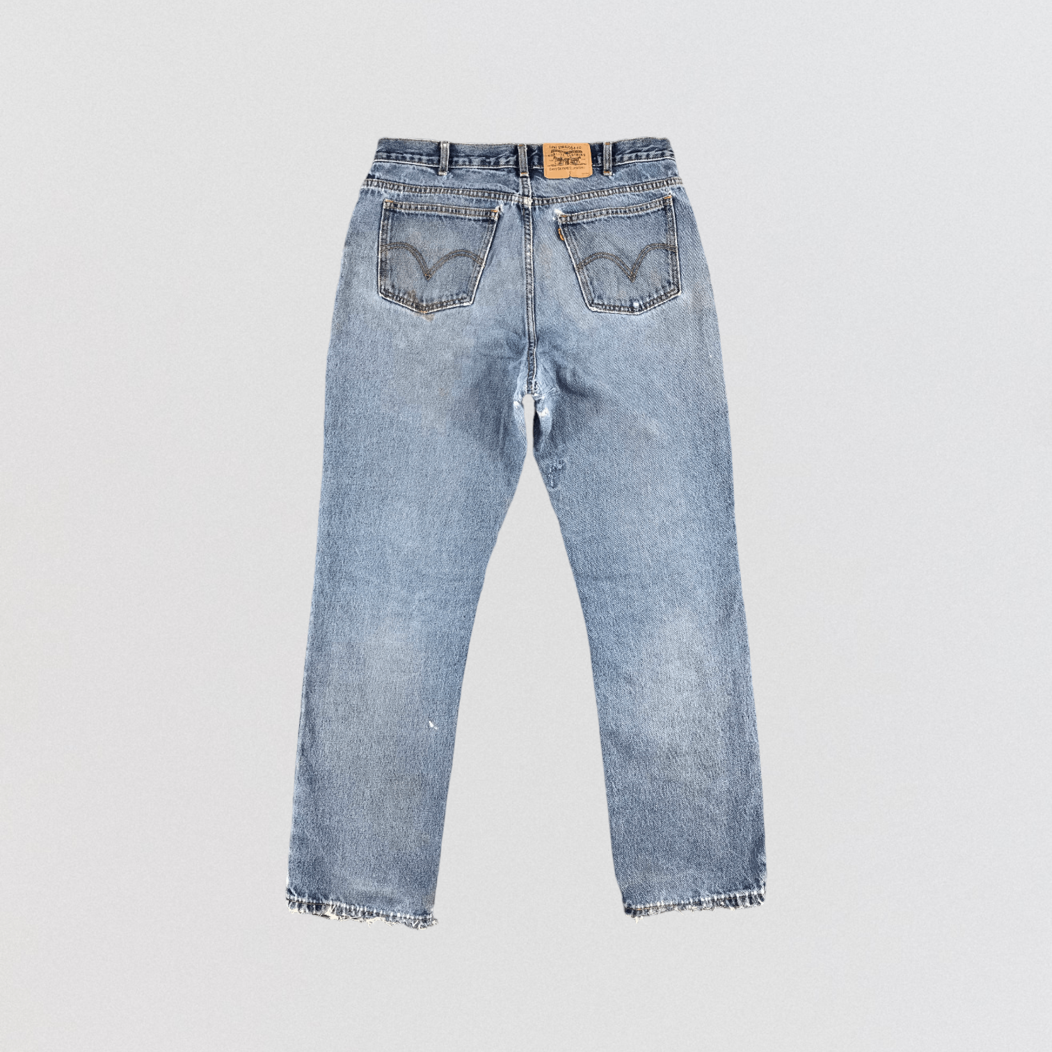 Levi's × Vintage 90s Vintage Blue Wash Levis Jeans-JM1861 Size US 35 - 2 Thumbnail