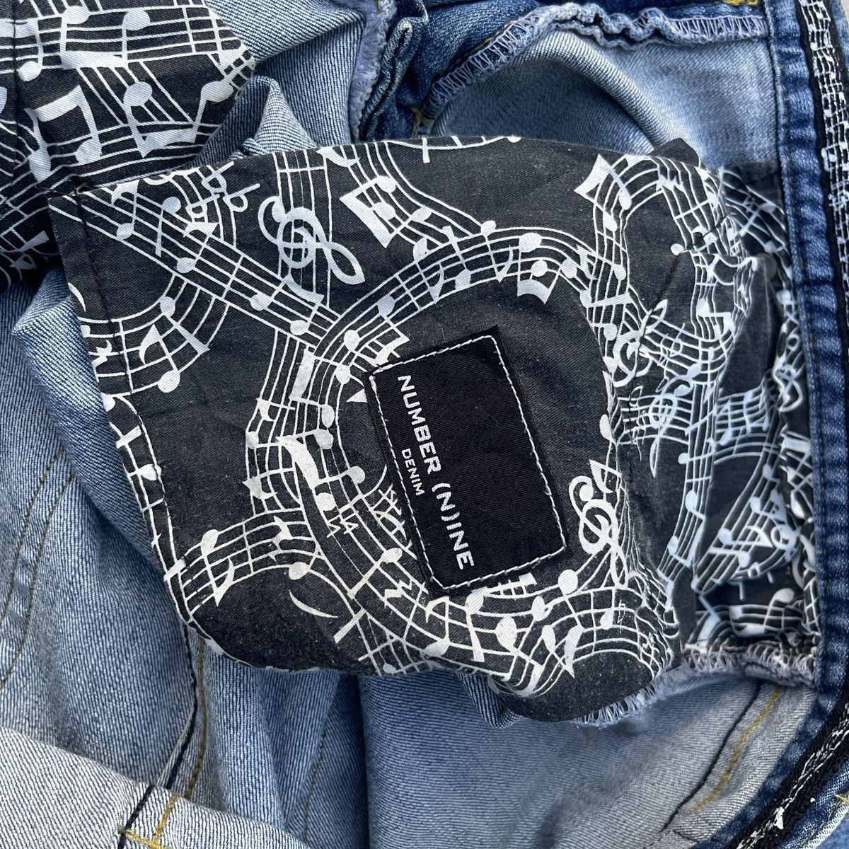 Number (N)ine SS03 Number Nine Grunge Collection Jeans Size US 32 / EU 48 - 11 Thumbnail