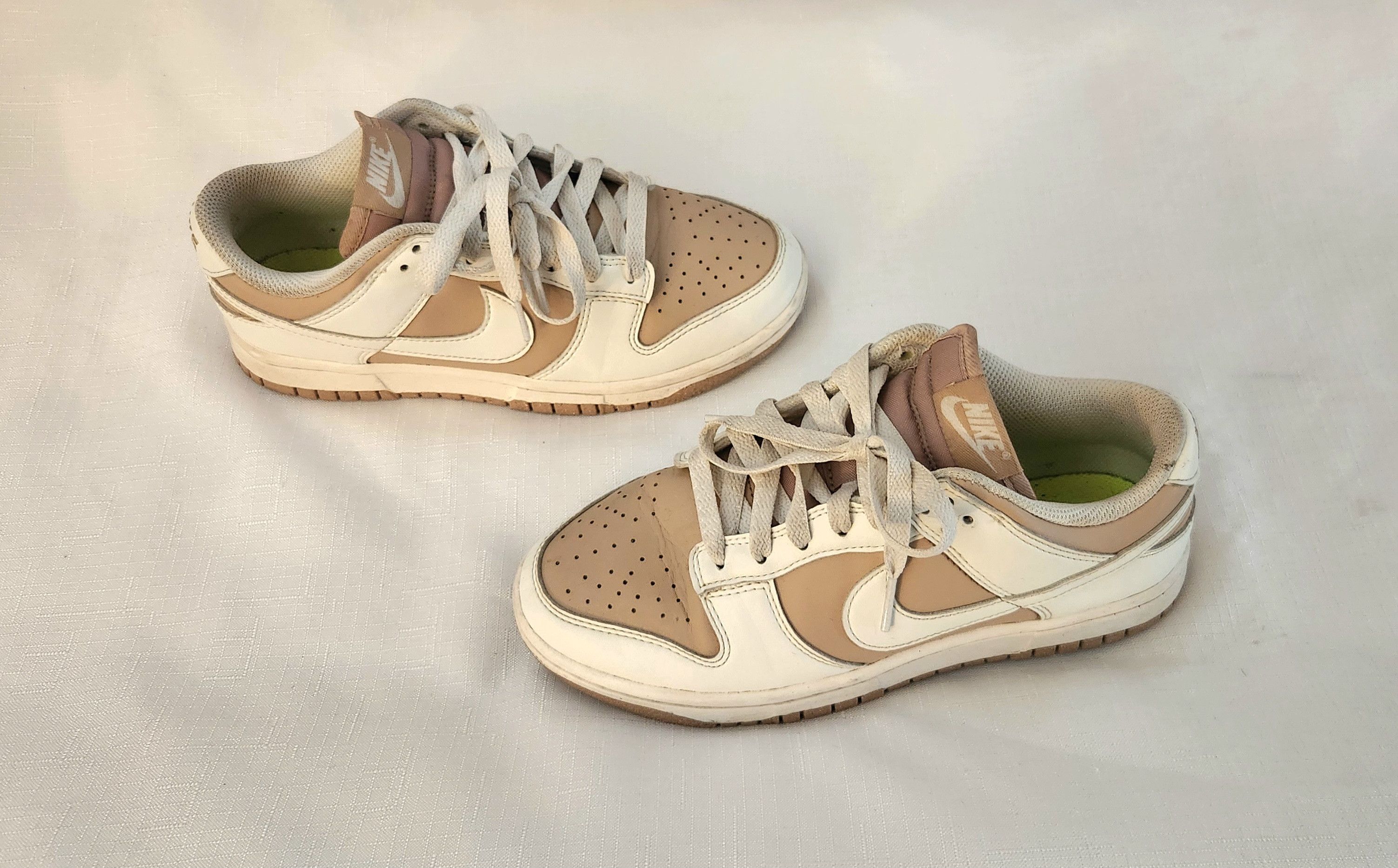 Nike Nike Dunk Low Next Nature Hemp Sail Brown Sz 6.5 DD1873-200 Size US 6.5 / IT 36.5 - 1 Thumbnail