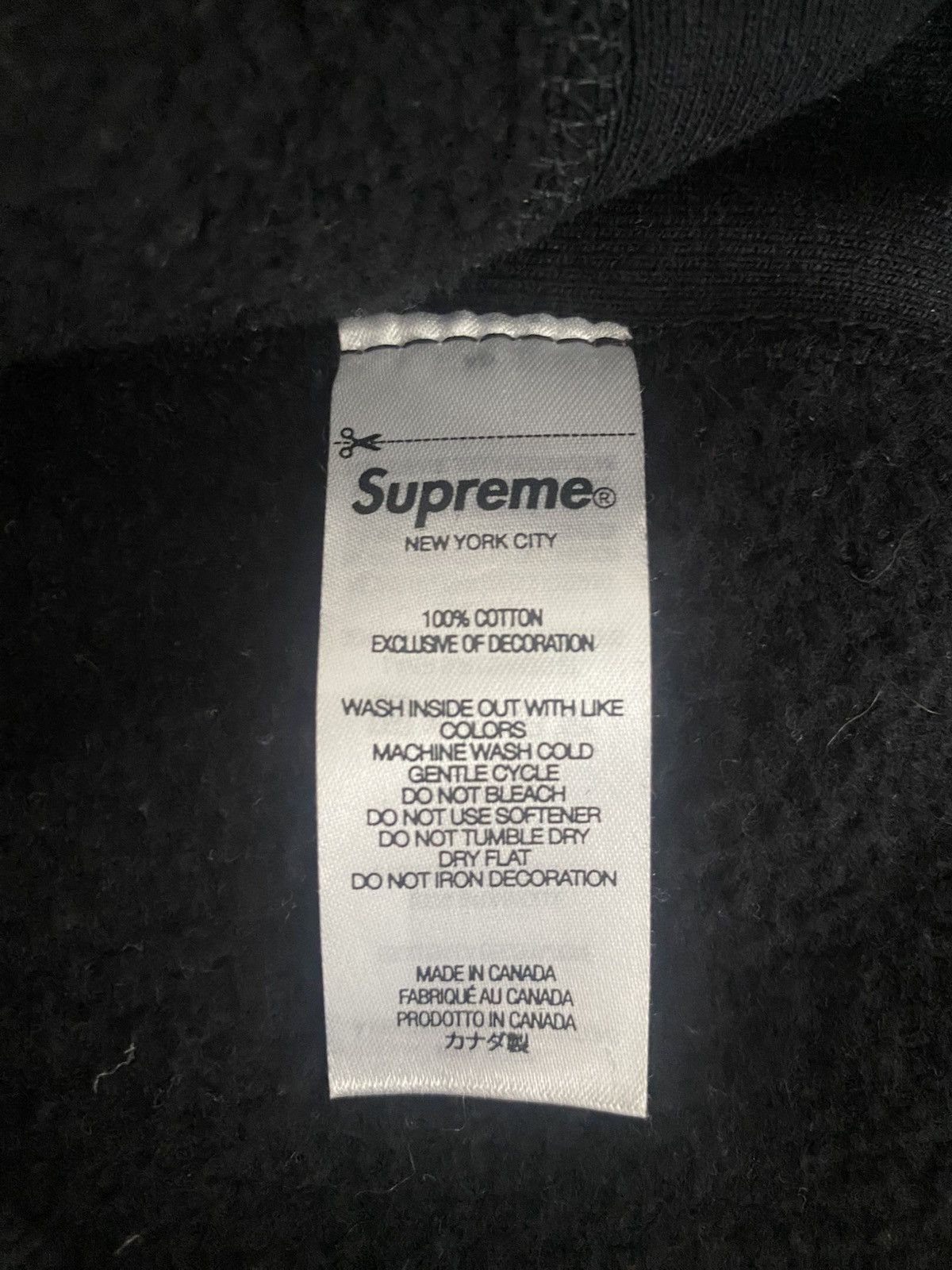 Supreme Supreme Cities Arc Crewneck [black] Size US M / EU 48-50 / 2 - 6 Thumbnail