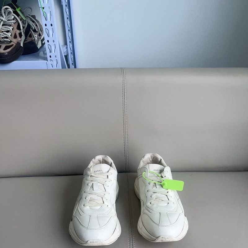 Gucci Gucci Rhyton Logo Low-Top Dad Sneakers - Size US 10.5 / EU 43-44 - 2 Thumbnail