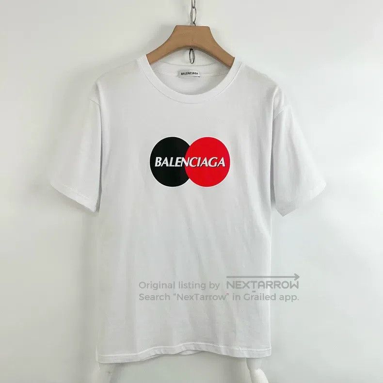 Other Balenciaga Logo Letter Printed Round Neck T-Shirt Size US S / EU 44-46 / 1 - 1 Thumbnail