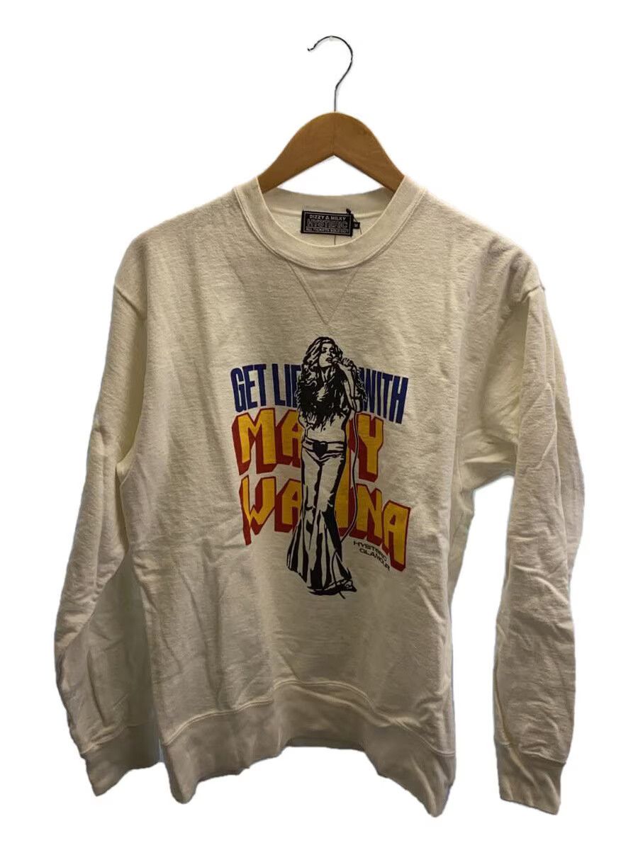 Hysteric Glamour Hysteric Glm Get Lifted MW Monogram Ctn Swtshrt White Size US M / EU 48-50 / 2 - 1 Thumbnail