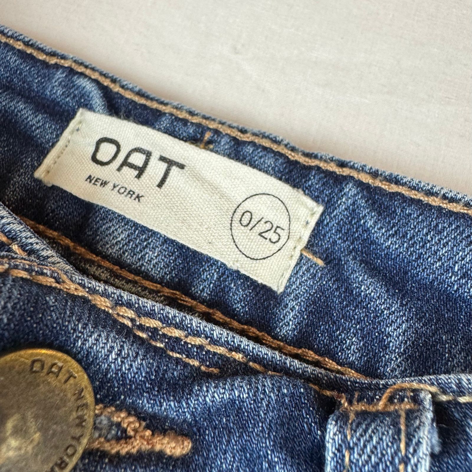 Other Oat NY Jeans Size 25" / US 0 / IT 36 - 3 Thumbnail