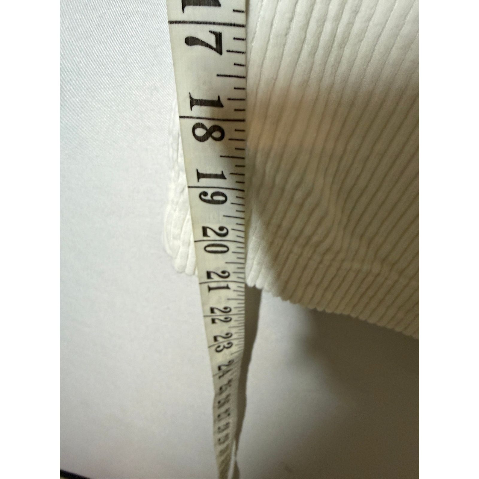 Other Egg Trading London white corduroy cropped pants One Size Size 30" / US 8 / IT 44 - 5 Thumbnail