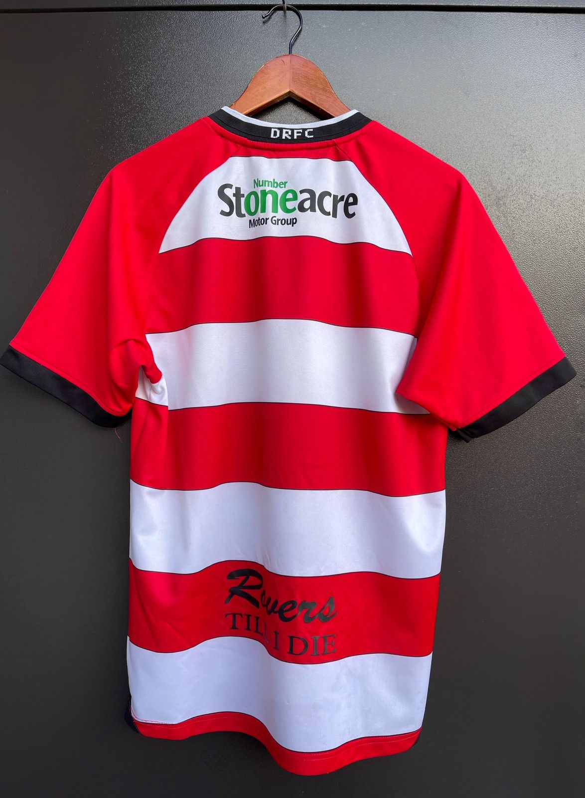 Nike Doncaster Rovers Shirt Large Red Vandanel Jersey 2009/2010 Size US L / EU 52-54 / 3 - 10 Thumbnail