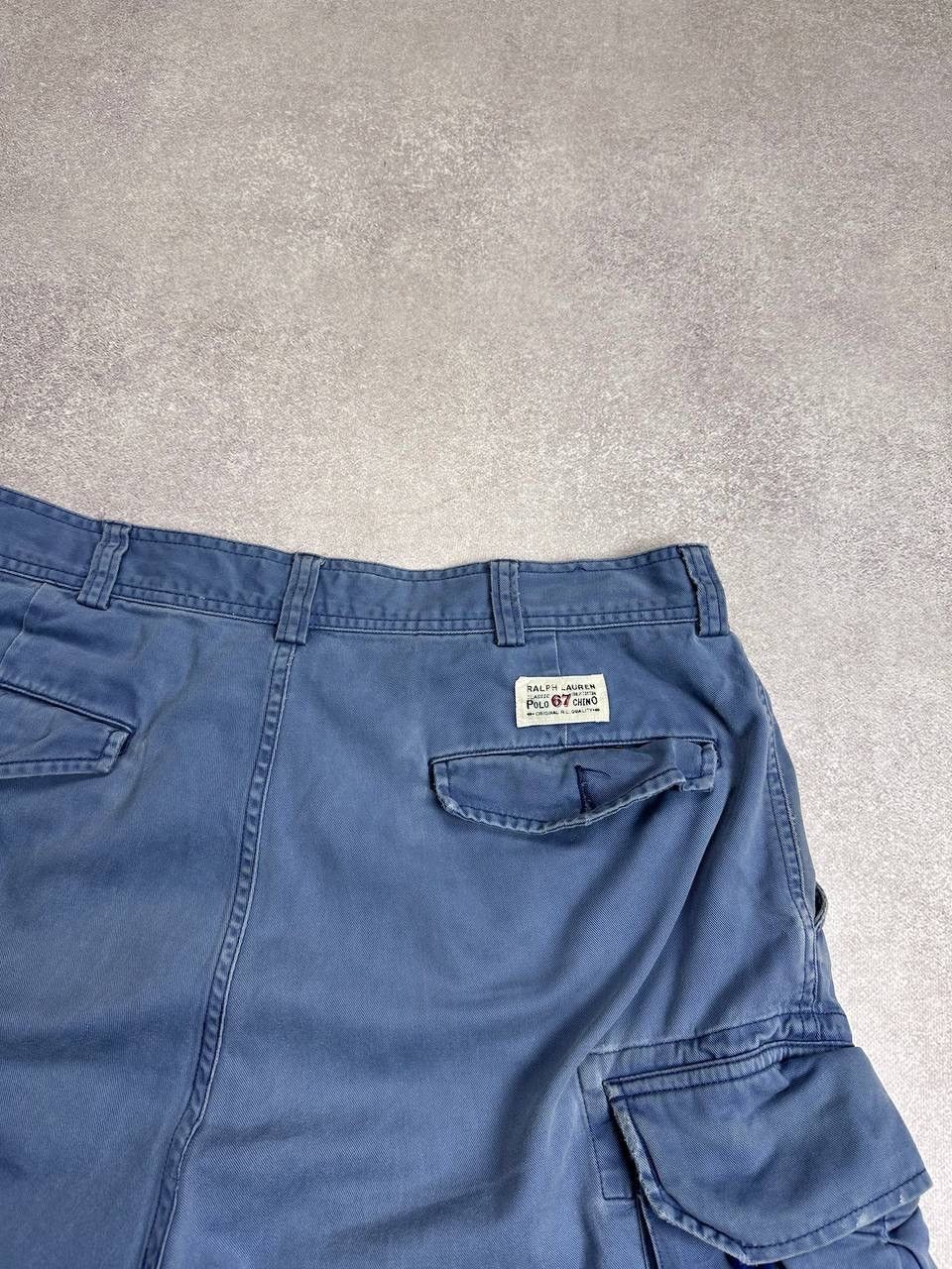 Polo Ralph Lauren × Vintage Vintage Polo Ralph Lauren Tactical Baggy Jorts Shorts Y2K 35 Size US 35 - 6 Thumbnail