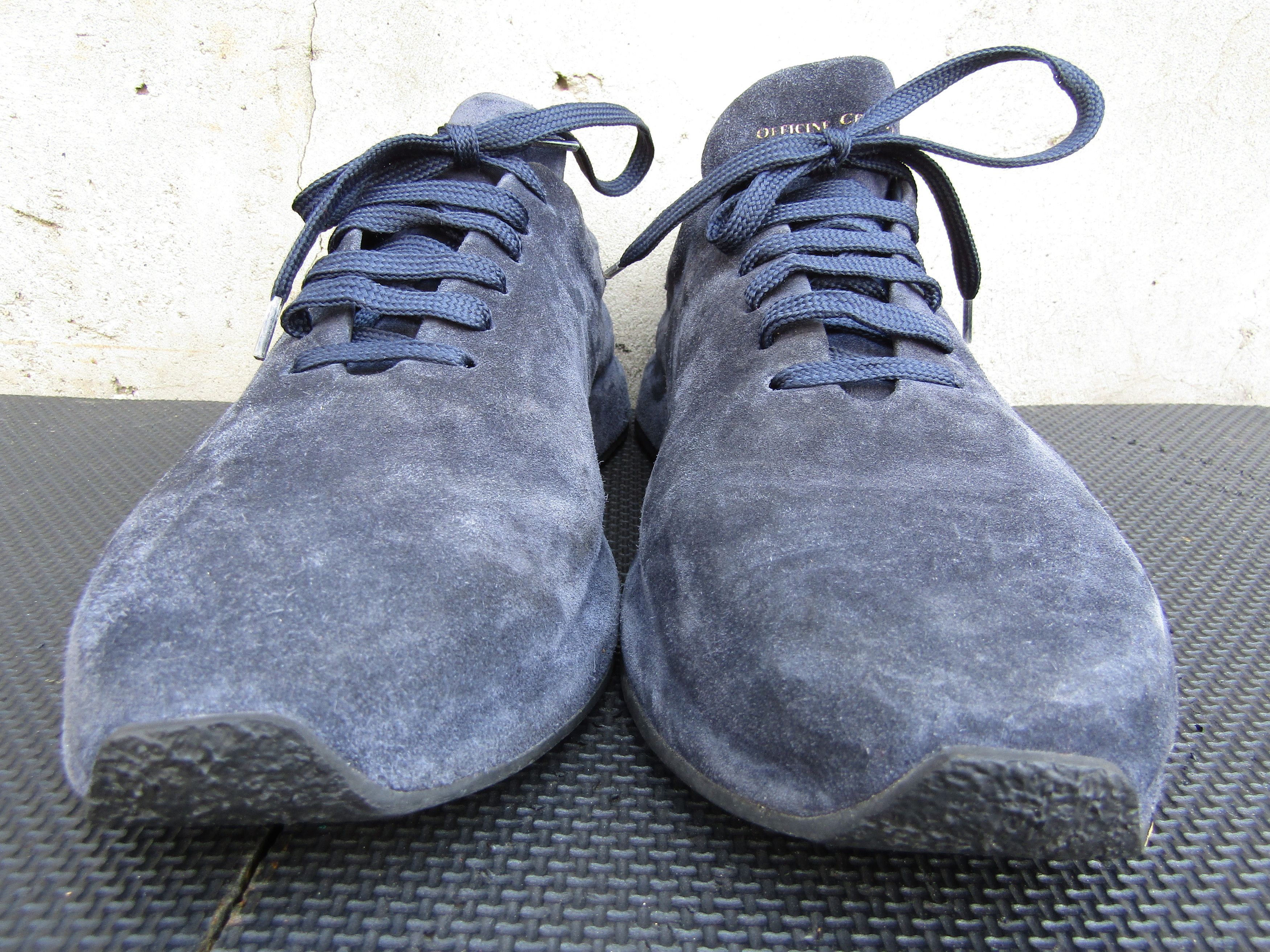 Officine Creative OFFICINE CREATIVE Race Navy Blue Suede Sneakers Size US 10 / EU 43 - 5 Thumbnail