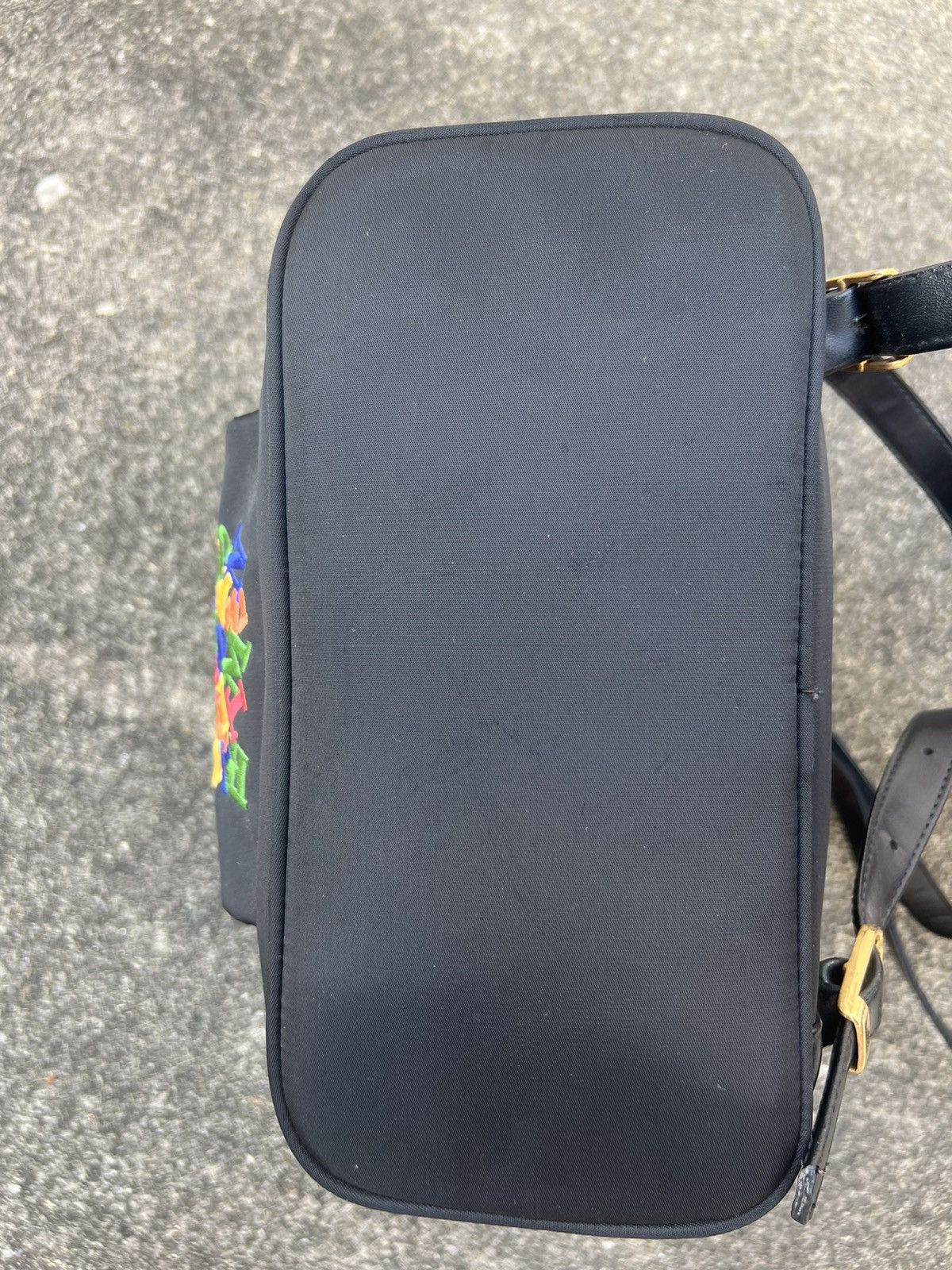 Missoni Vintage 90s Missoni Sport Embroidery Black Backpack Bag Size ONE SIZE - 9 Thumbnail