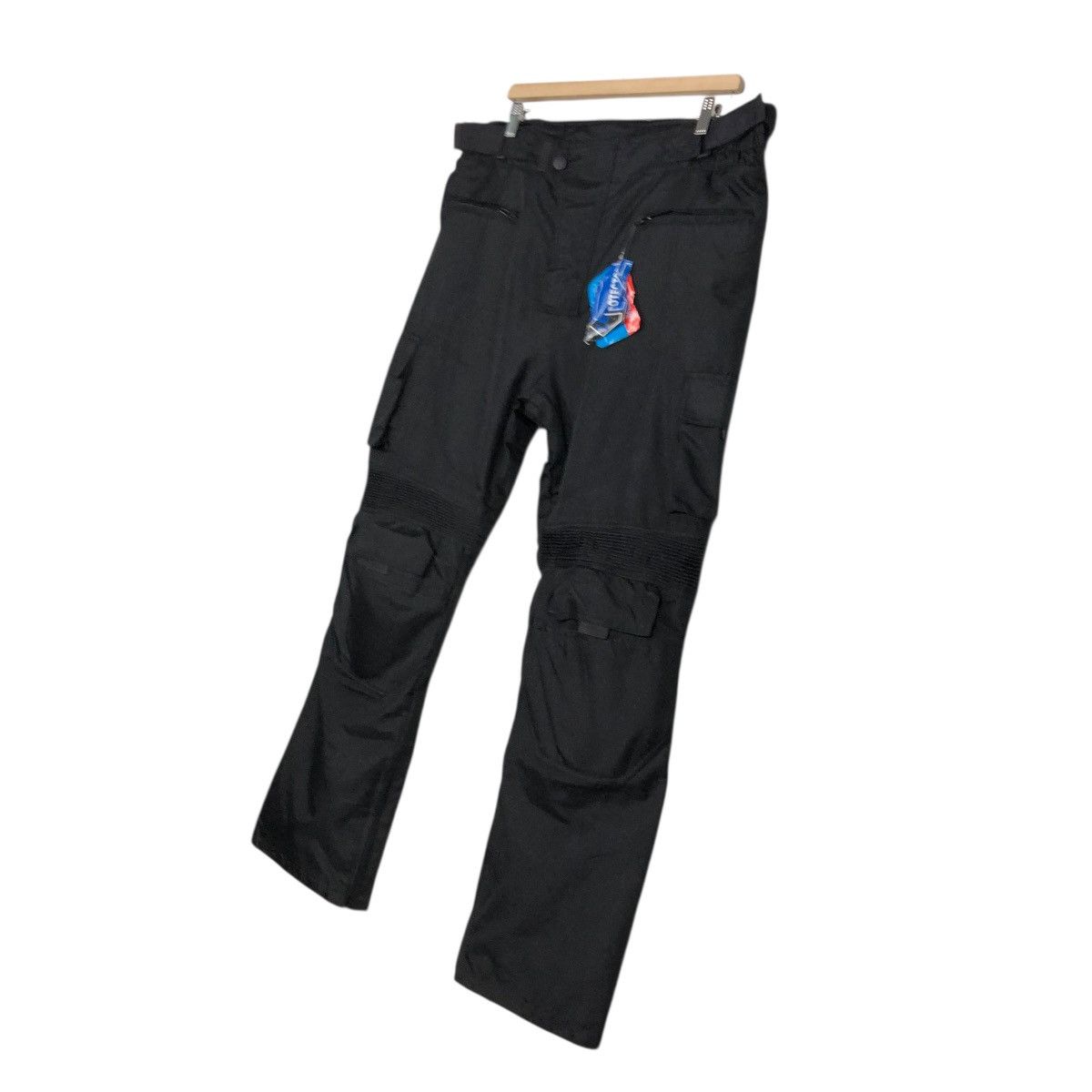 Japanese Brand 🔥RICH BLACK CARGO PANTS BONDAGE DEISGN CORDURA ISSEY MIYAKE Size US 38 / EU 54 - 4 Thumbnail