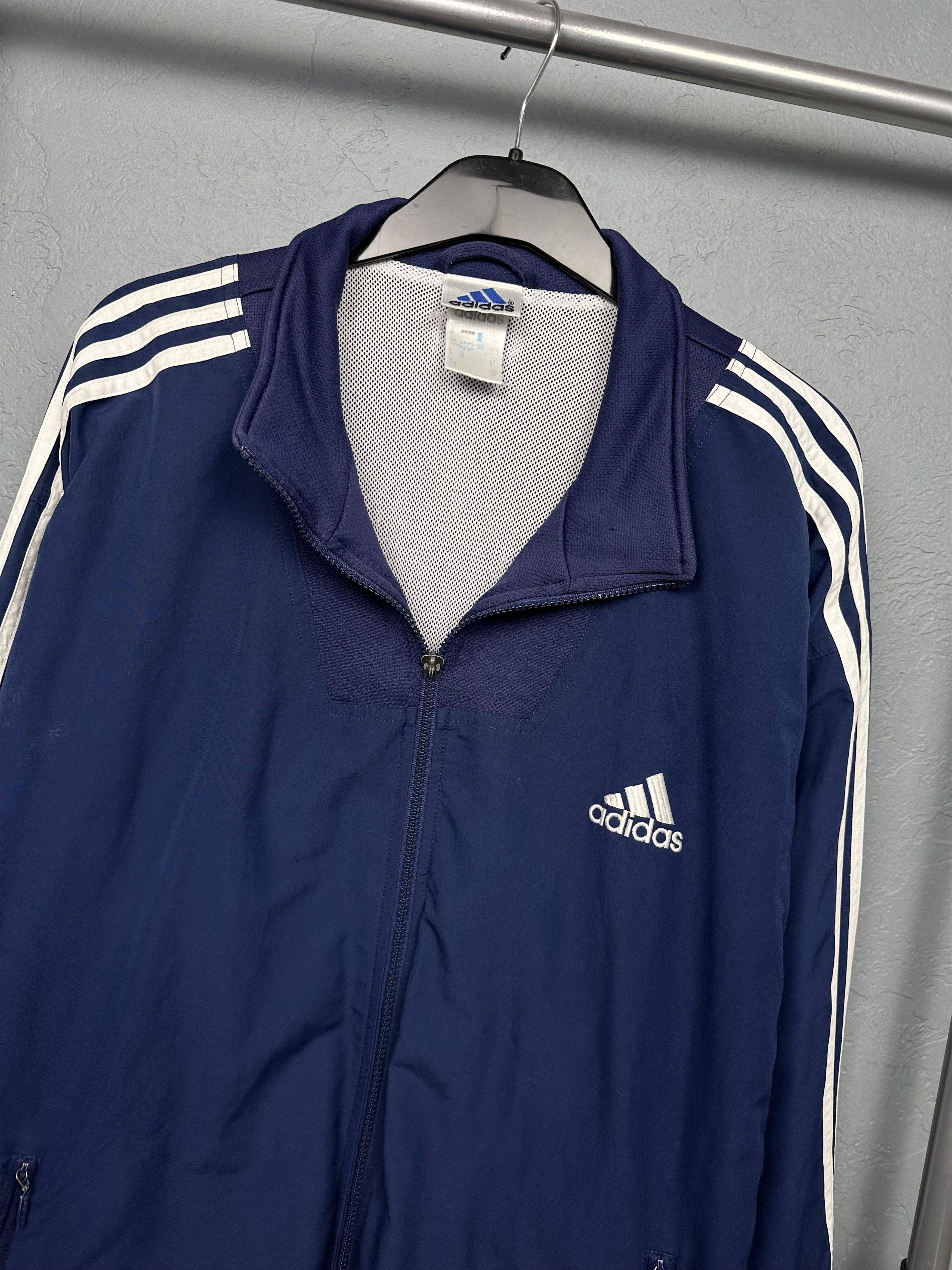 Adidas Adidas Vintage Mens Track Top Jacket Size US L / EU 52-54 / 3 - 2 Thumbnail