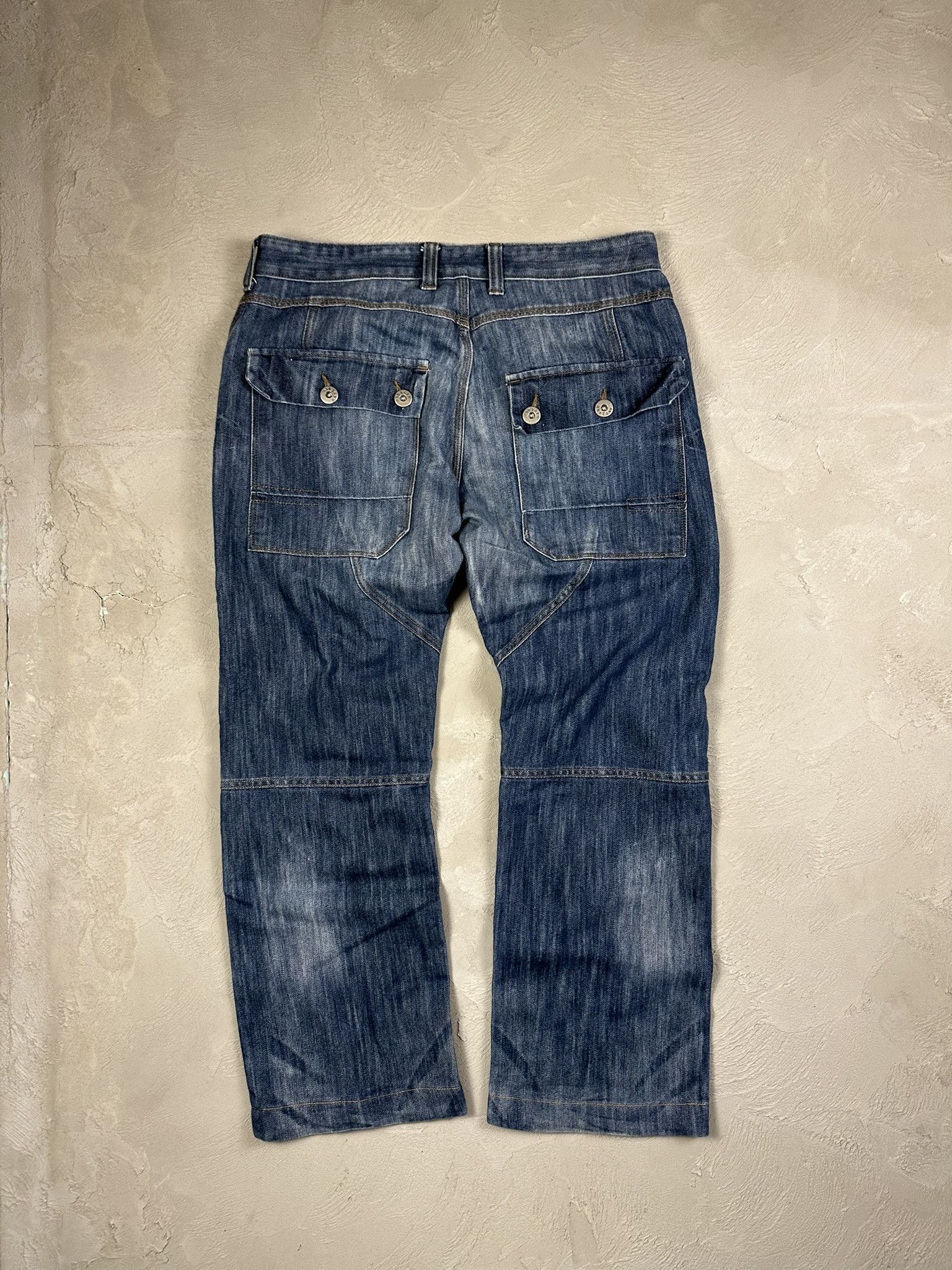 Airwalk Vintage Y2k Airwalk Oversized Hiphop Rap Faded Pants 00s Size US 34 / EU 50 - 6 Thumbnail