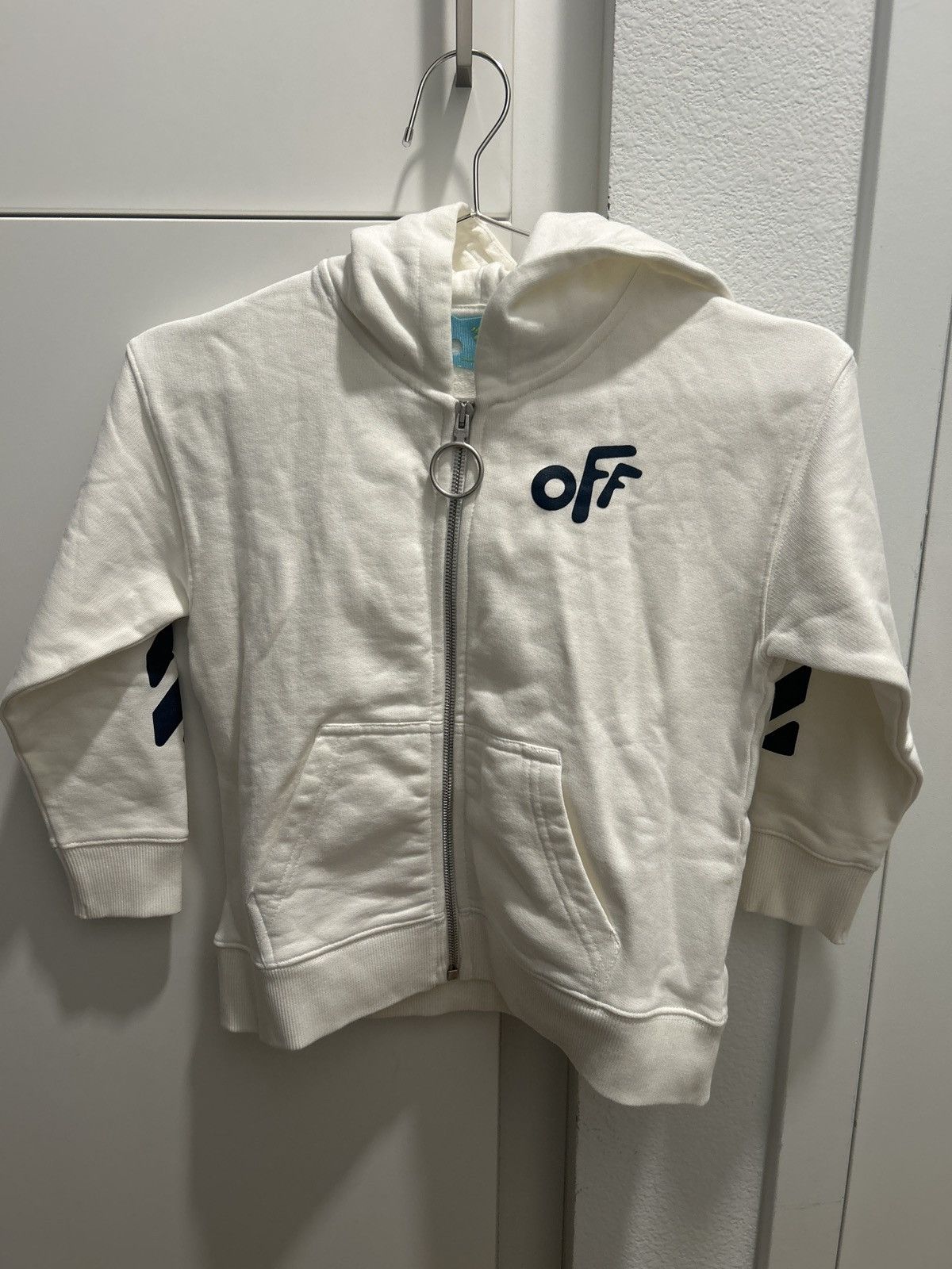 Off white hoodies for kids best sale