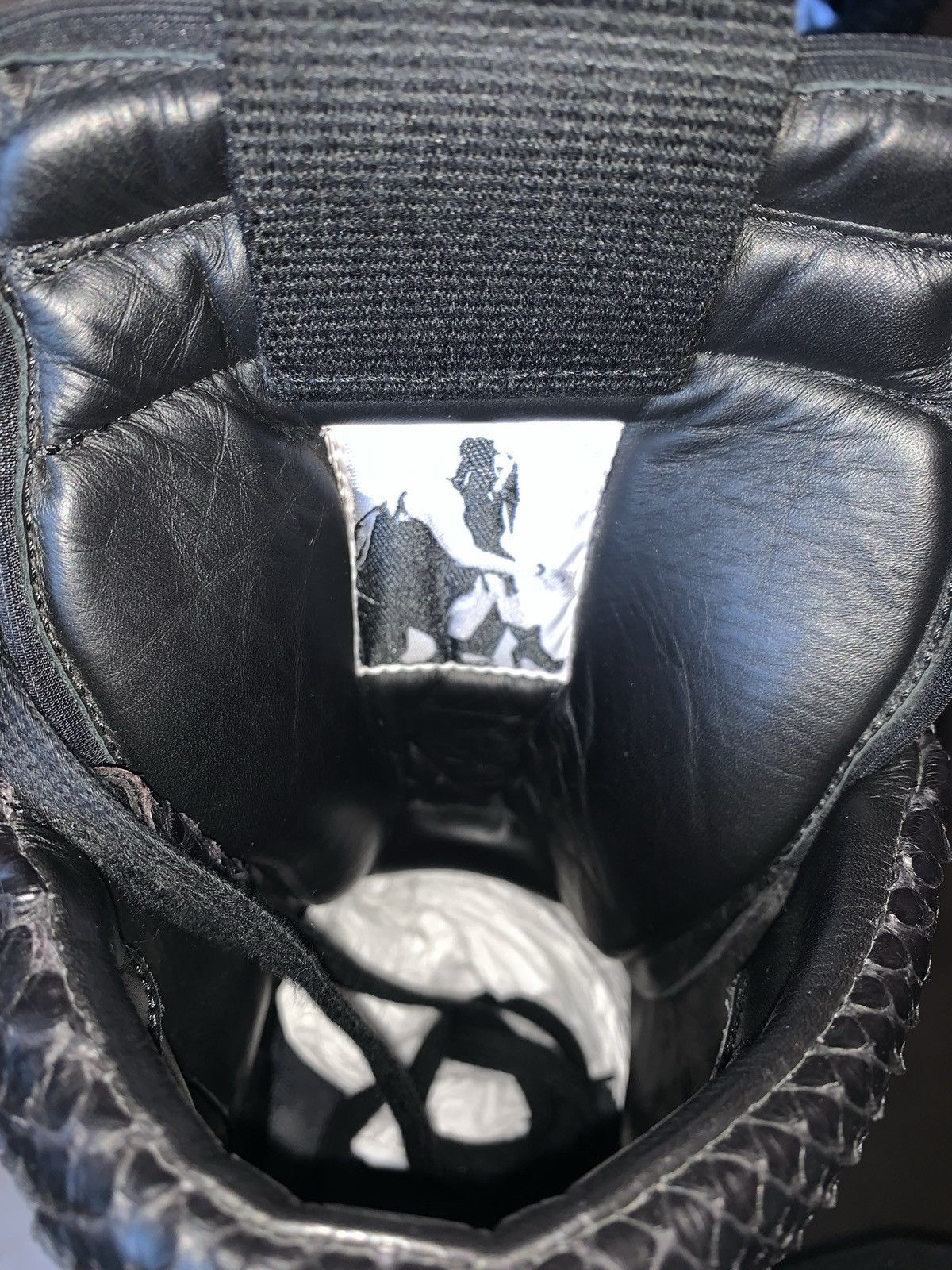 Rick Owens RICK OWENS FOREVER GEOBASKET BLACK PHYTON Size US 9 / EU 42 - 4 Thumbnail