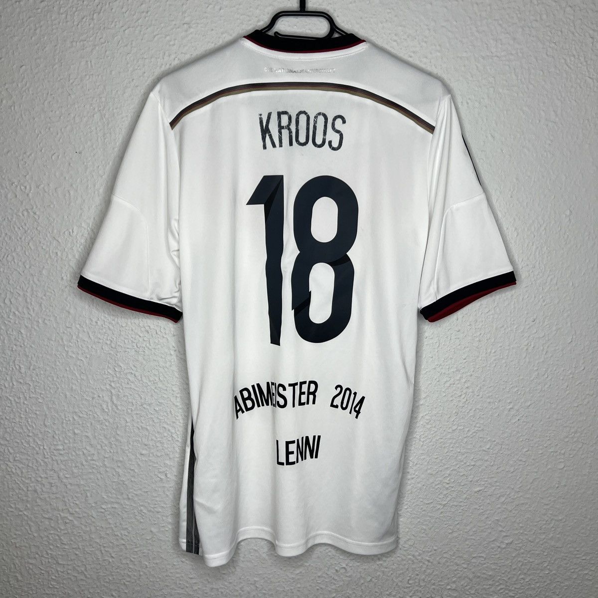 Adidas Adidas German Soccer Jersey Football Toni Kroos 2013/14 Home Size US M / EU 48-50 / 2 - 1 Thumbnail