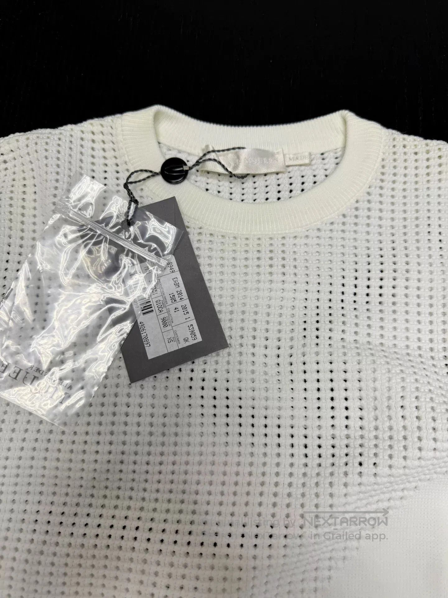 Alexander McQueen Alexander McQueen Openwork Knit Pullover. Size XS / US 0-2 / IT 36-38 - 3 Thumbnail