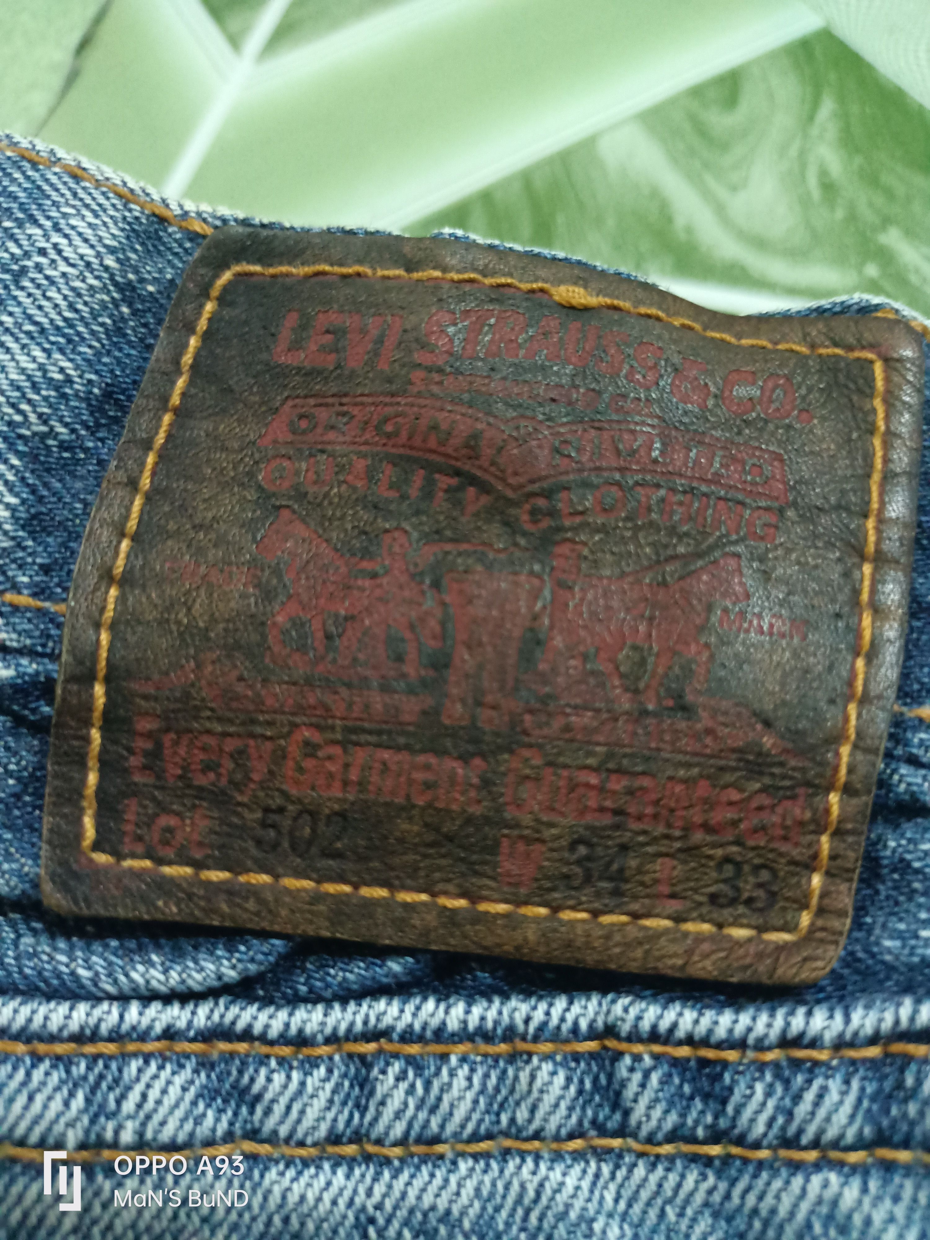 Levi's Vintage Clothing Vintage Levi's 502 Size US 34 / EU 50 - 12 Thumbnail
