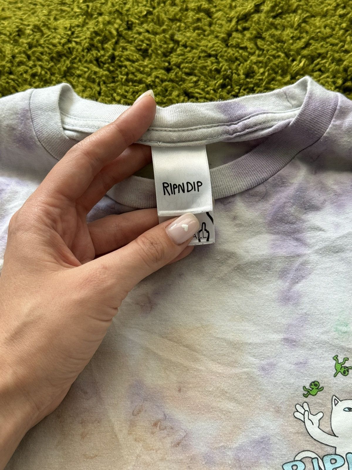 Designer × RIPNDIP Rip N Dip tie dye graphic longsleeve Size US XS / EU 42 / 0 - 4 Thumbnail