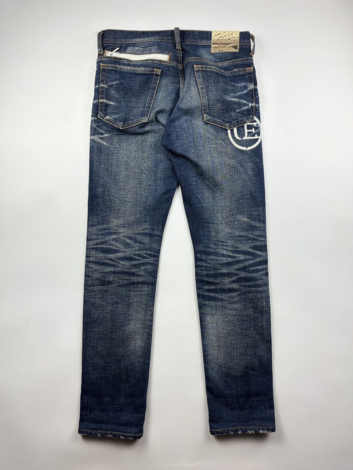 Swarovski × uniform experiment Uniform experiment X Swarovski Selvedge Pants Size US 28 / EU 44 - 2 Thumbnail