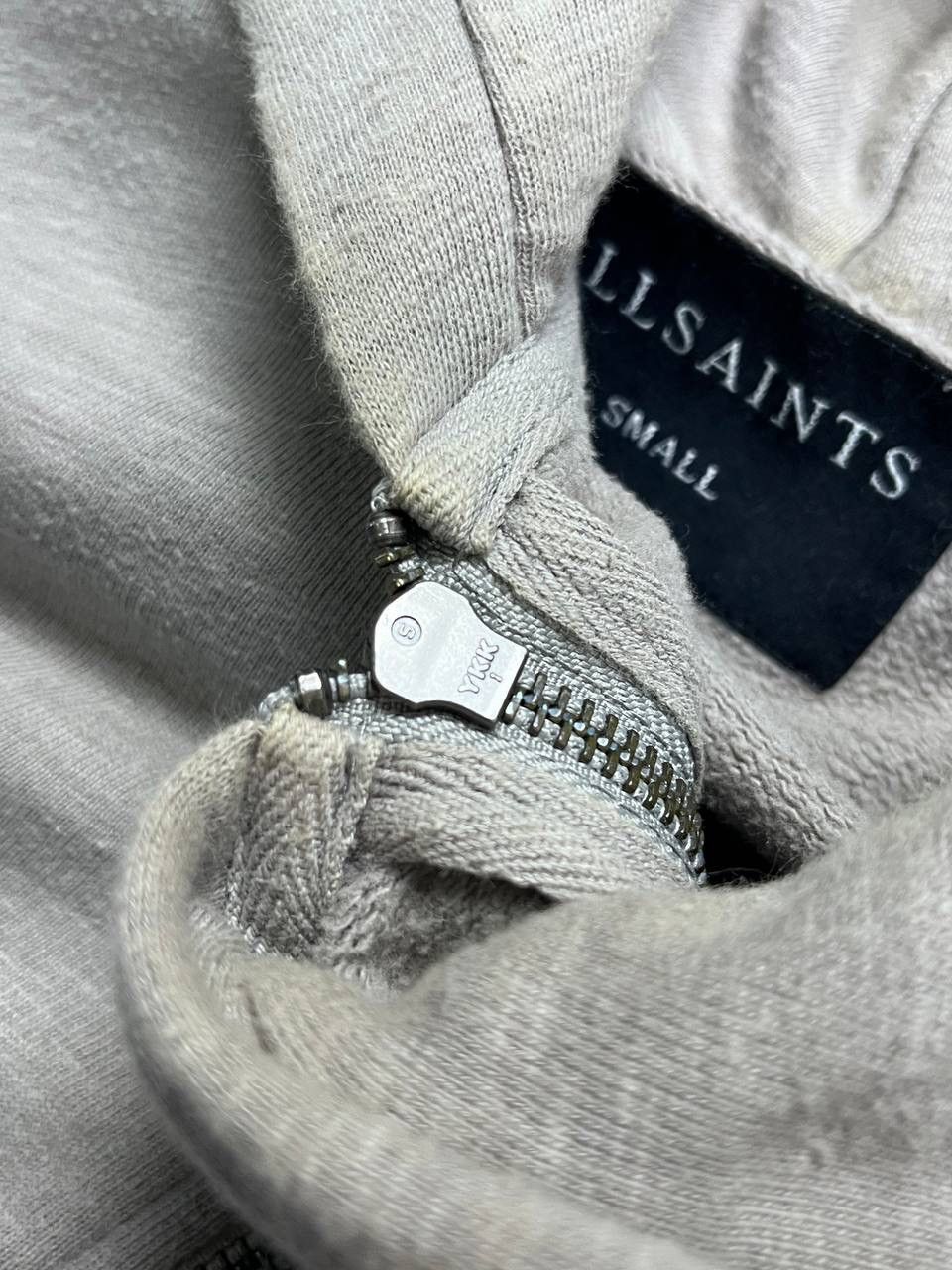 Allsaints × Vintage Vintage Allsaints MF064J West Hoody Zip Hoodie S Size US S / EU 44-46 / 1 - 5 Thumbnail