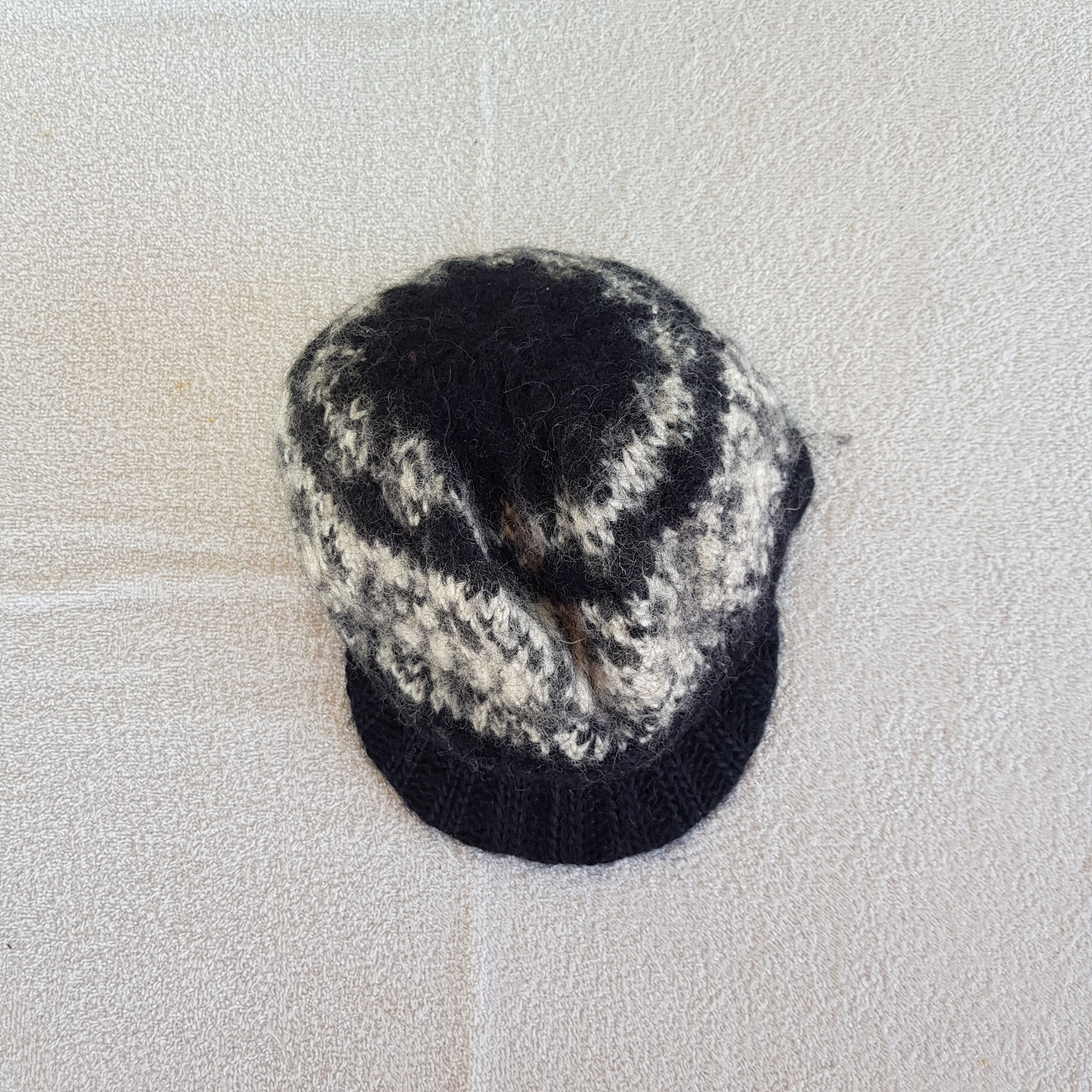 Japanese Brand Vintage Slouchy Crochet Beanie 90s Japan Snow Caps Hats Size ONE SIZE - 5 Thumbnail