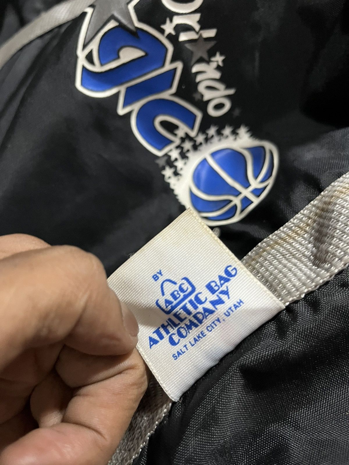 NBA × Vintage Orlando Magic NBA Mini Duffle Bag Logo 90s Size ONE SIZE - 4 Thumbnail