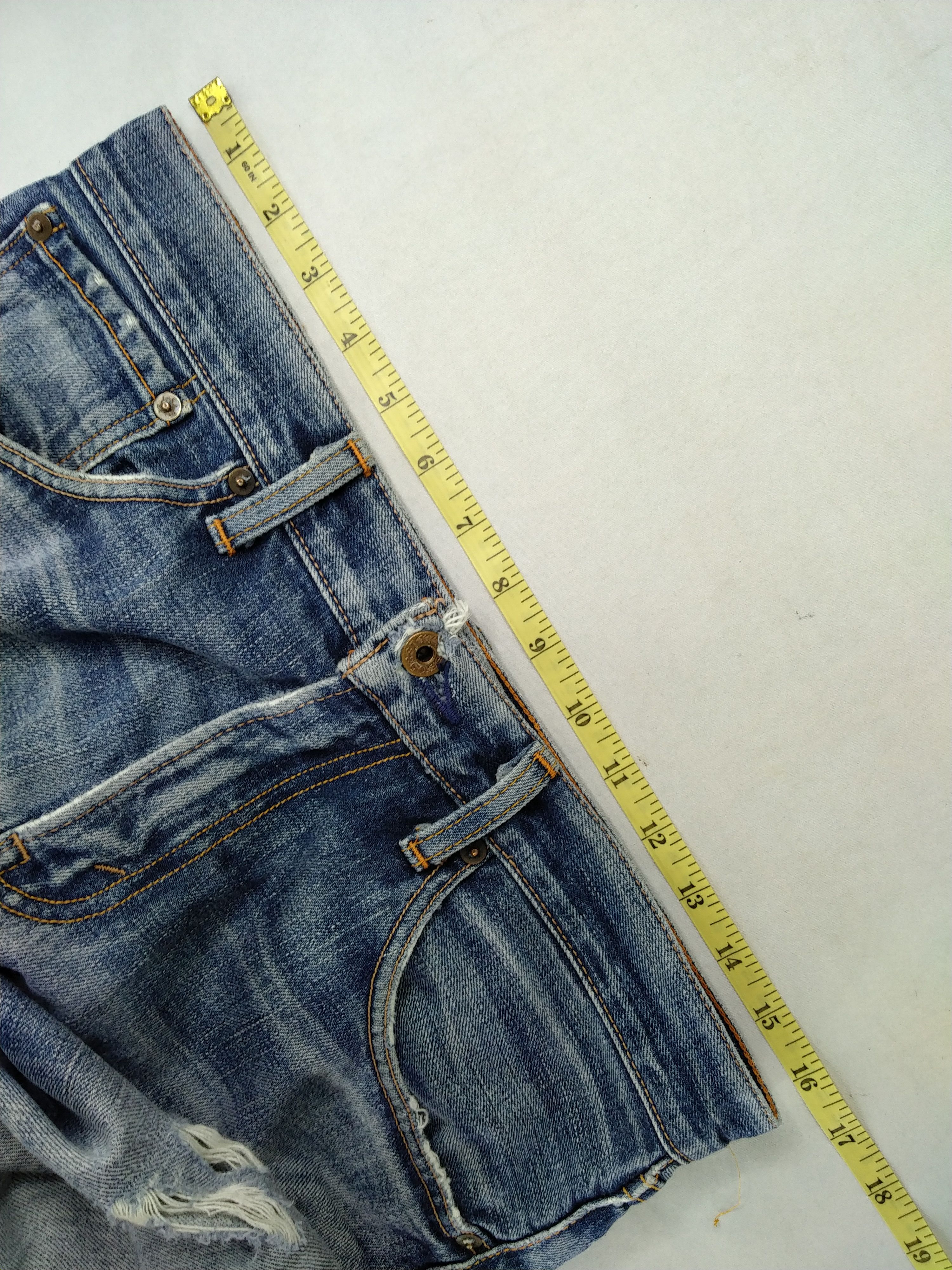 Levi's Blue Vintage Levi's 504 Distressed Denim 32x34 -JN208 Size US 32 / EU 48 - 5 Thumbnail