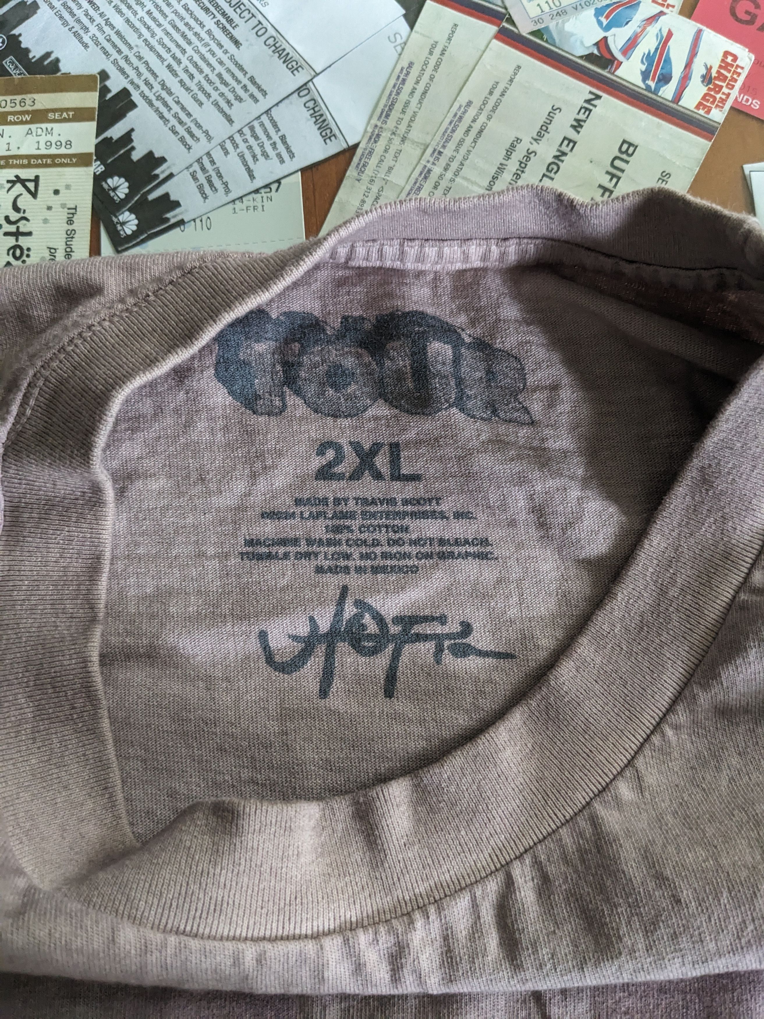 Travis Scott Travis Scott Official Utopia Euro Tour 2024 Size US XXL / EU 58 / 5 - 4 Thumbnail