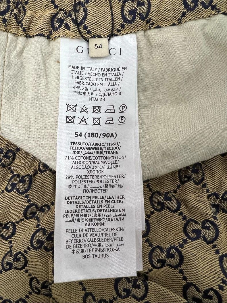 Gucci Gucci Old flower full LOGO trousers 2503-Nextarrow Size US 38 / EU 54 - 6 Thumbnail