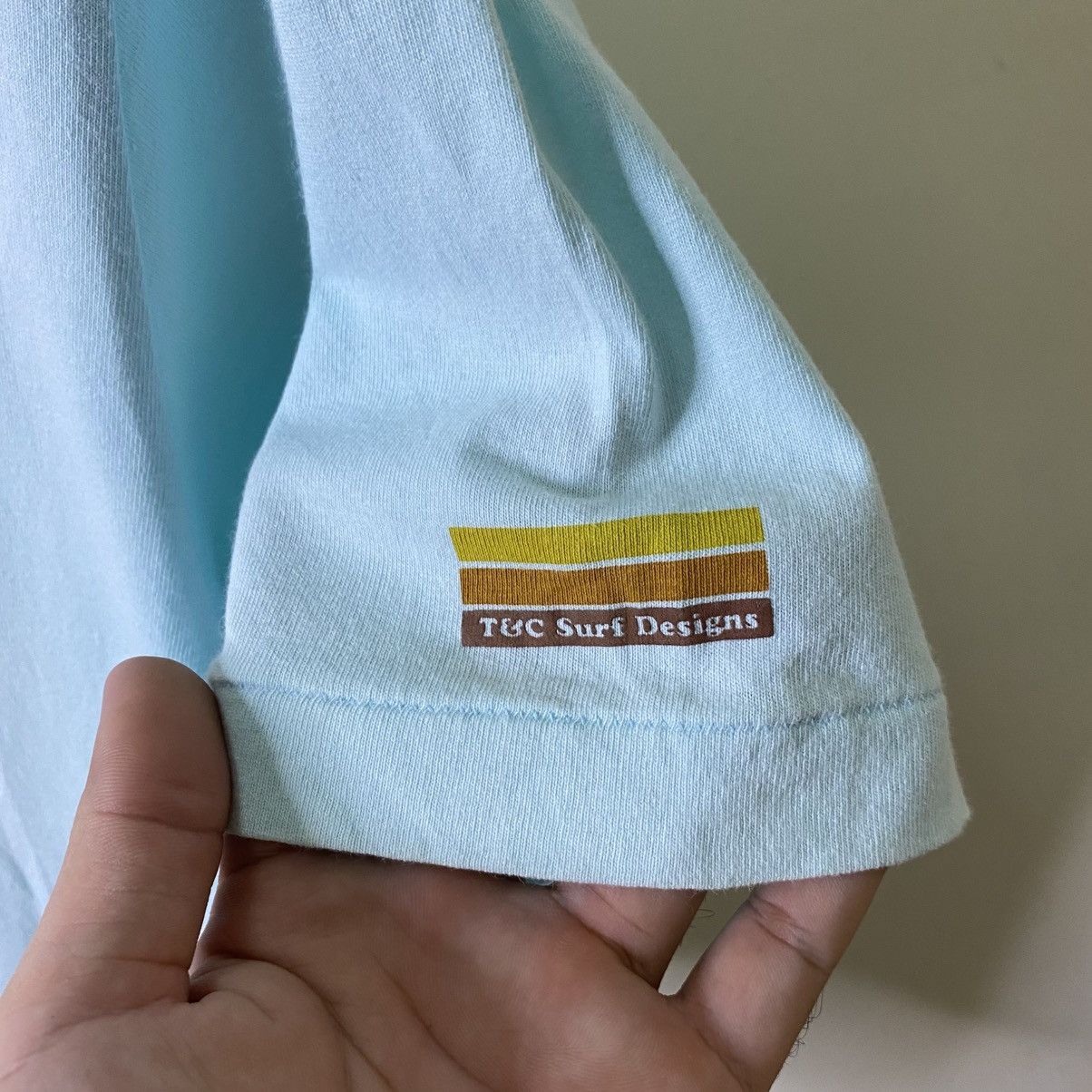 Vintage Y2K Town & Country Surf Design T Shirt Surfing Style Size US M / EU 48-50 / 2 - 9 Thumbnail