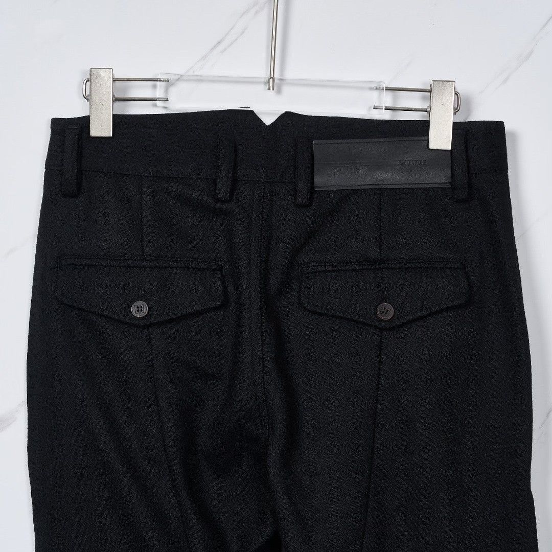 Other Blackgateone Men's Solid Wool Casual Pants Size US 30 / EU 46 - 4 Thumbnail