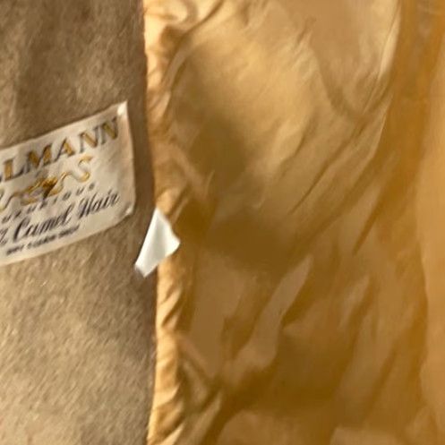 Camel VINTAGE Ullmann Camel Hair Double Breasted Belted Trench Coat Women's 6 / Small Beige Coat Size M / US 6-8 / IT 42-44 - 3 Thumbnail