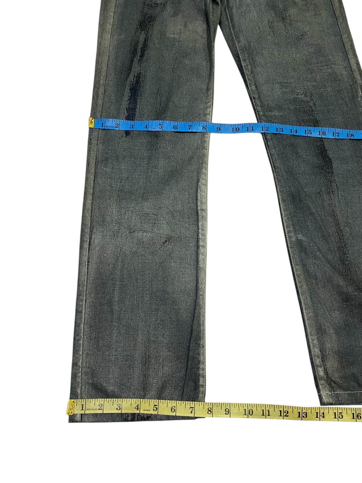 Marithe + Francois Girbaud Japanese brand X Marithe francois girbaud waxed jeans Size US 30 / EU 46 - 10 Thumbnail
