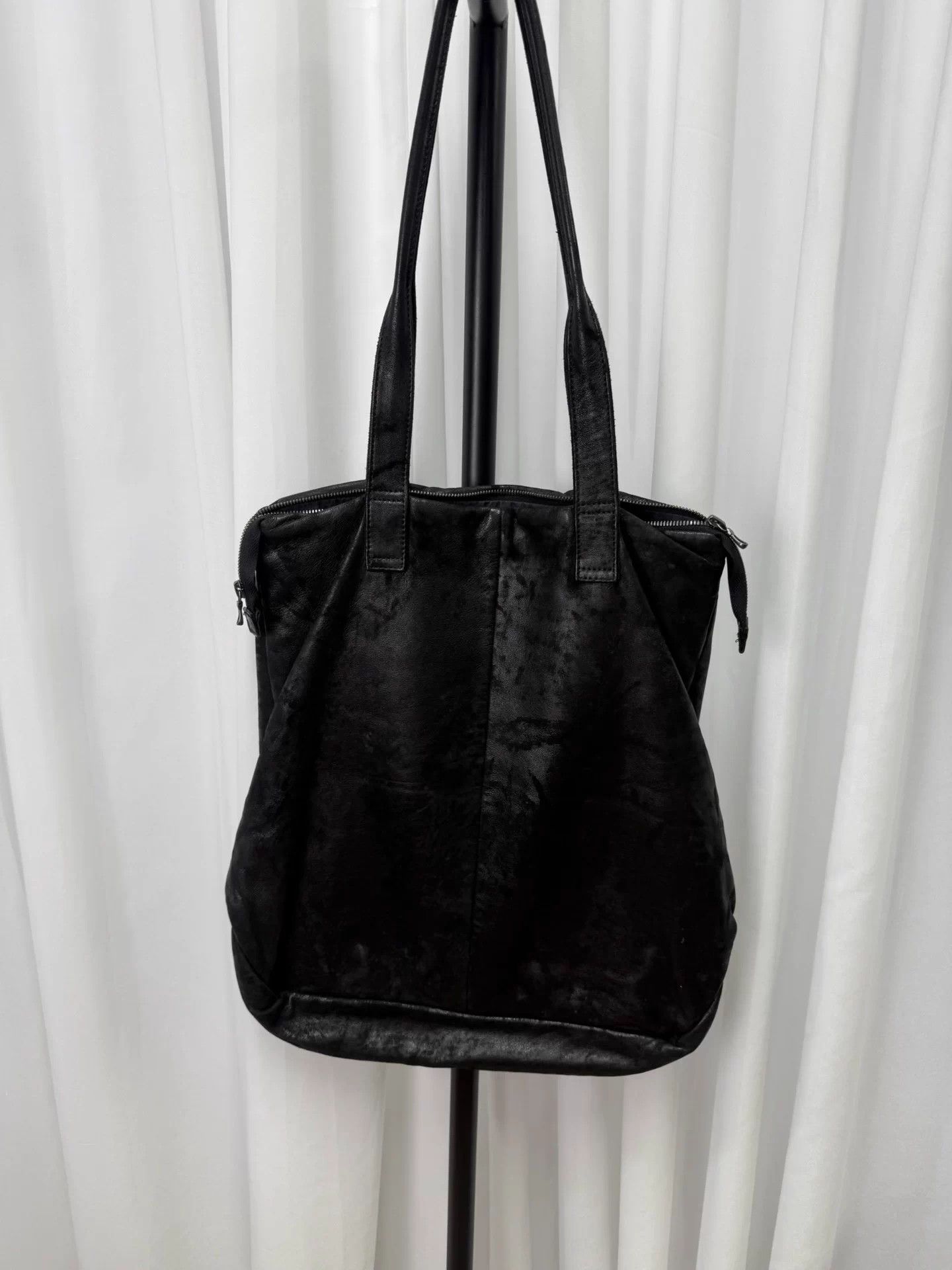 Julius JULIUS 7 Distressed Lambskin GeometricQuality Size ONE SIZE - 2 Thumbnail