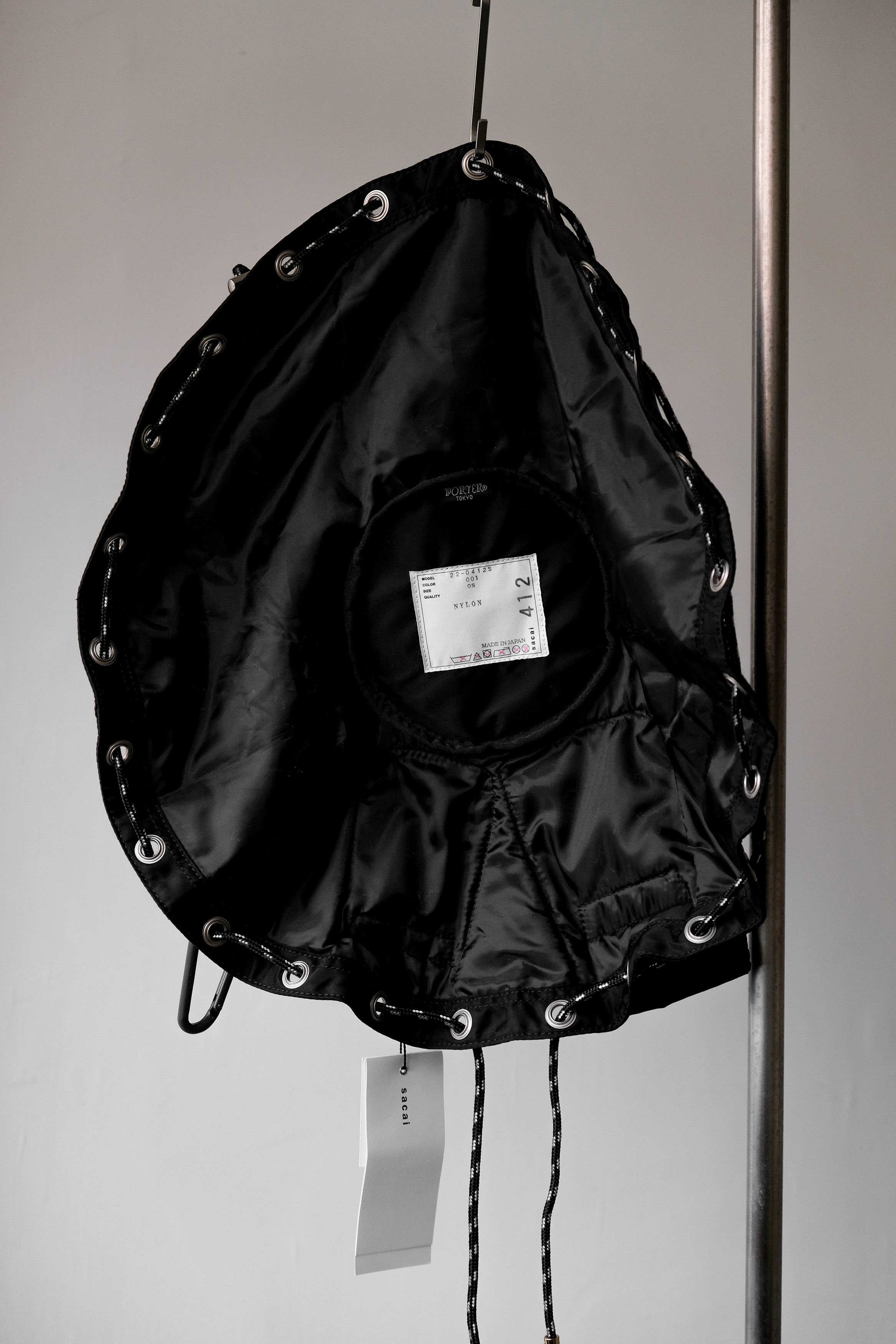 SACAI X Porter Tactical Drawstring Bag