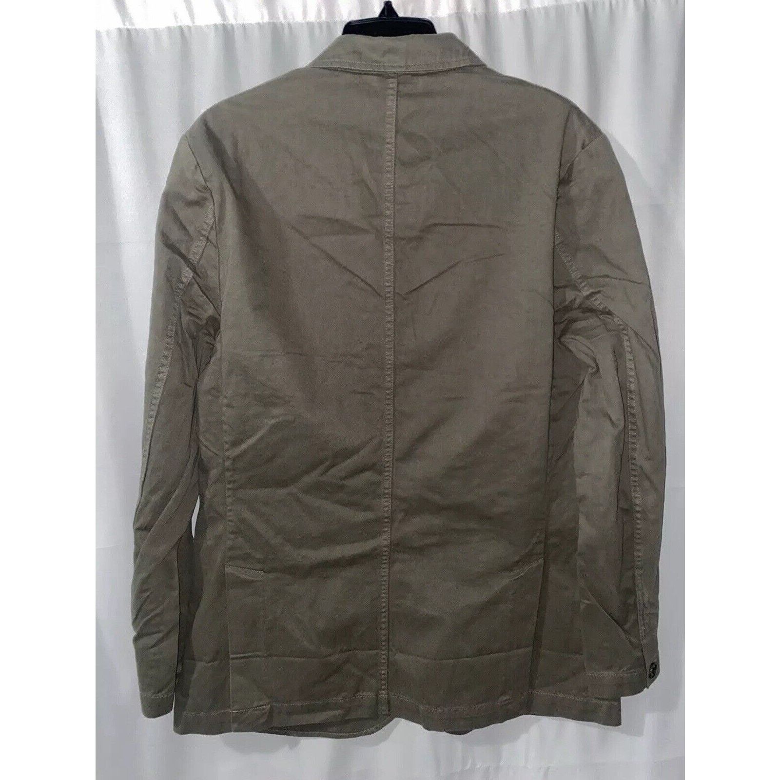 Taylor Stitch TAYLOR STITCH The Foundation Sport Coat Olive Blazer SZ 44 Size 44R - 4 Thumbnail