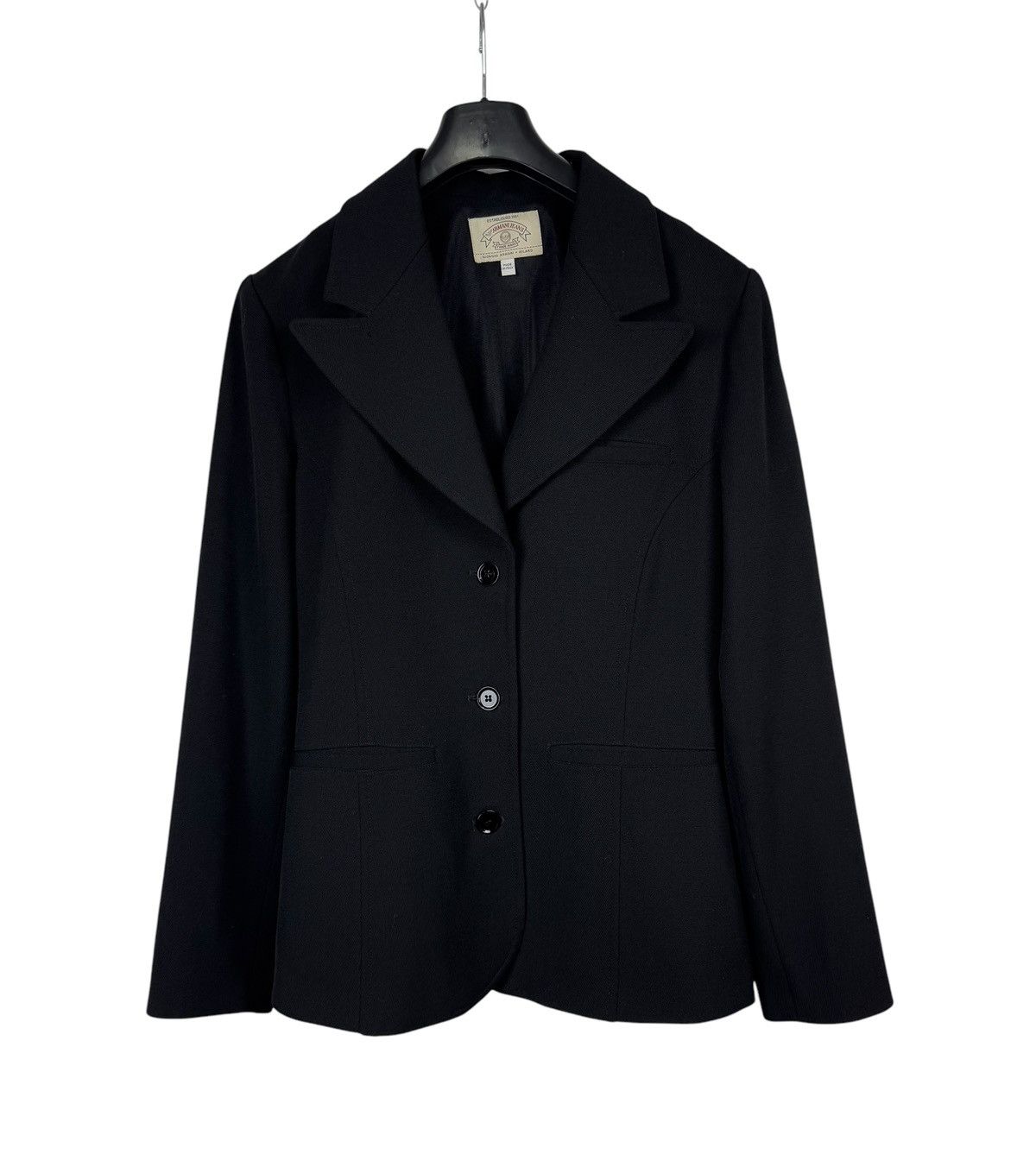 Armani × Vintage Armani Vintage 1980s Blazer Wool-Polyamide size US10 IT44 Size L / US 10 / IT 46 - 8 Thumbnail