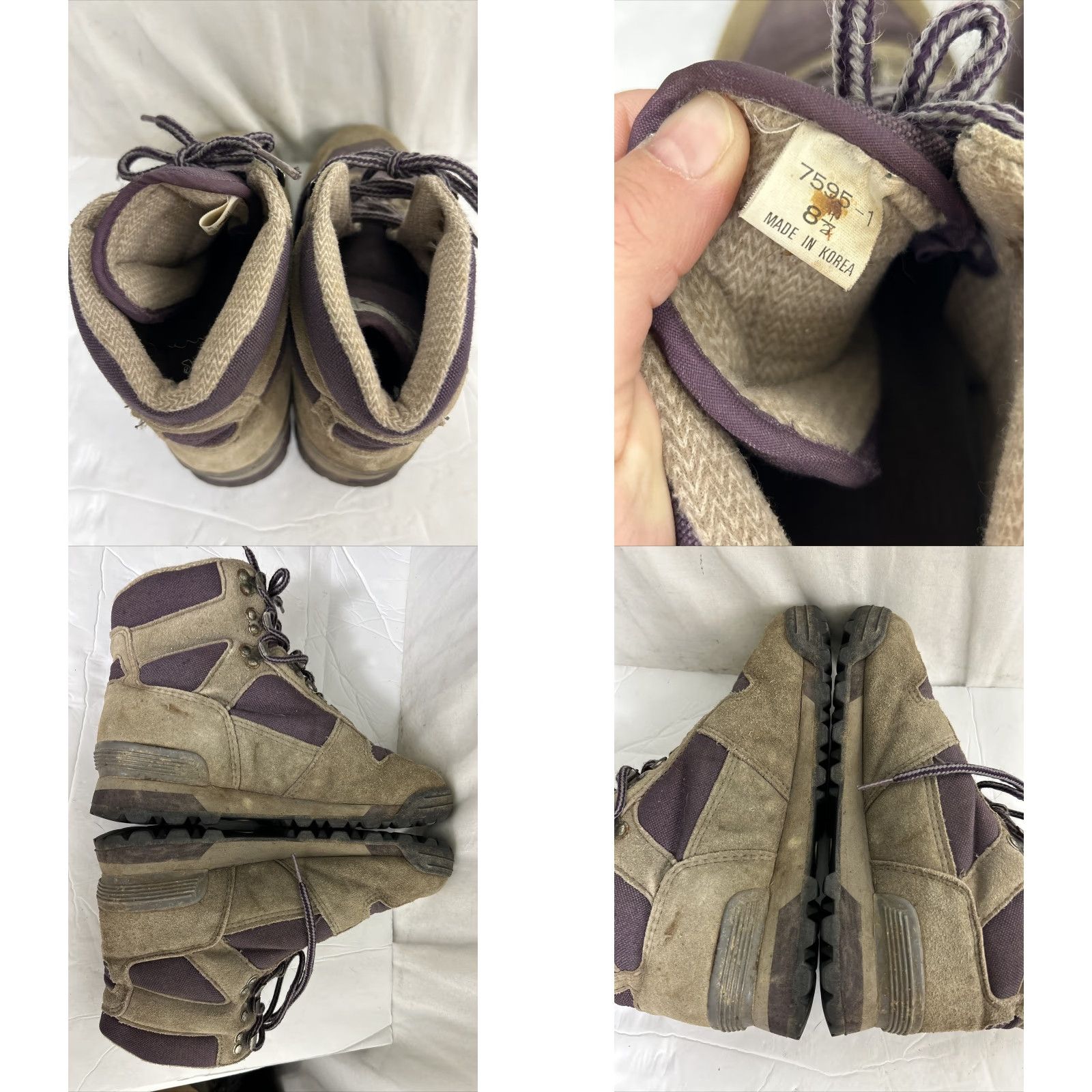 Vasque **Vintage Gray Purple Suede Vasque 7595 Hiking Boot Women's 8.5** User: Vintage Gray Purple Suede Vasque 7595 Hiking Boot Women's Size 8.5 Size US 9 / IT 39 - 9 Thumbnail