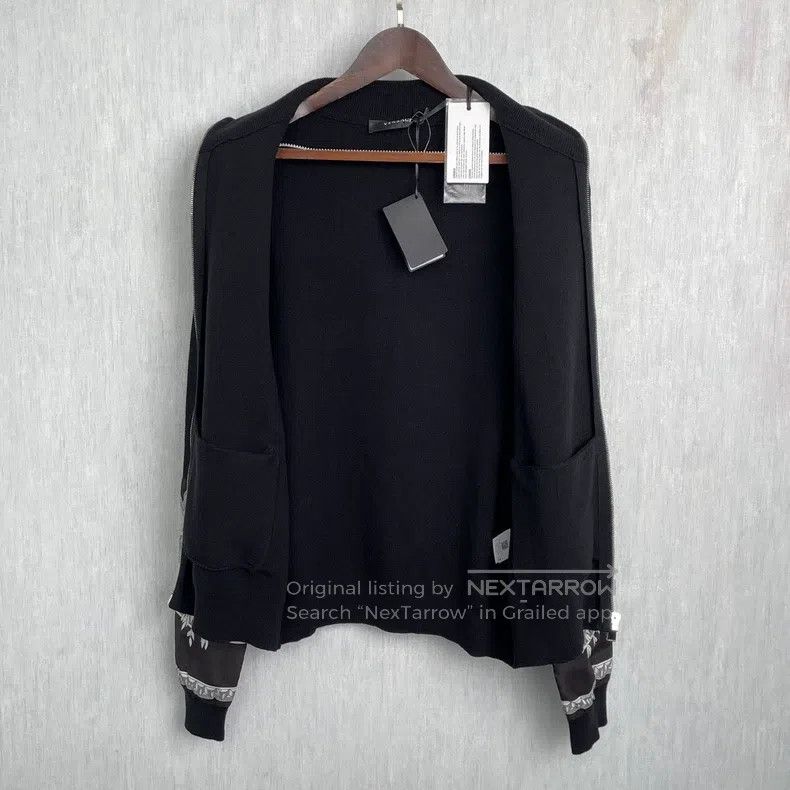 Versace Versace Baroque patterned wool cardigan coat Size US L / EU 52-54 / 3 - 8 Thumbnail