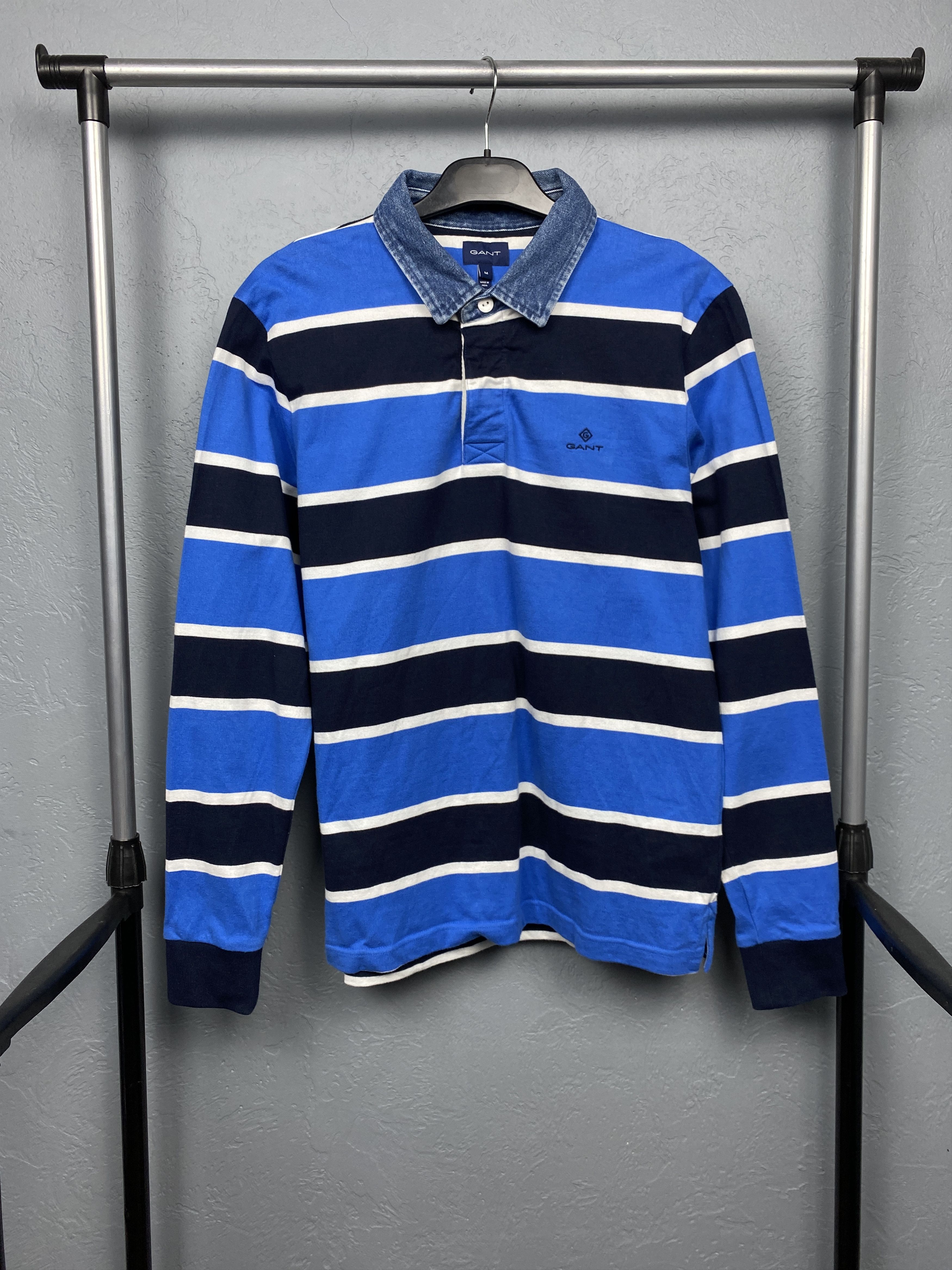 Gant Gant Vintage Mens Rugby Long Sleeve Polo Shirt Size US M / EU 48-50 / 2 - 1 Thumbnail