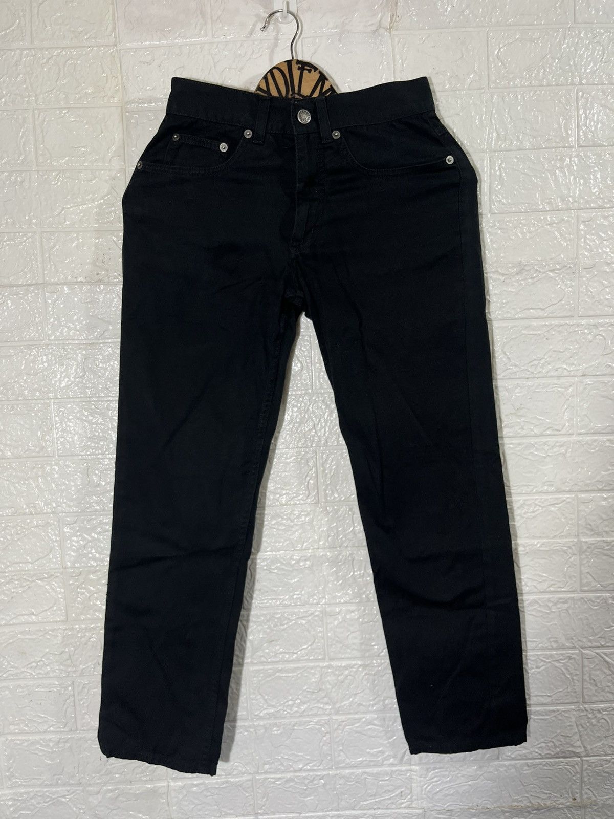 Gucci Gucci Black Trouser By Tom Ford Era Collection Size 26" / US 2 / IT 38 - 1 Thumbnail