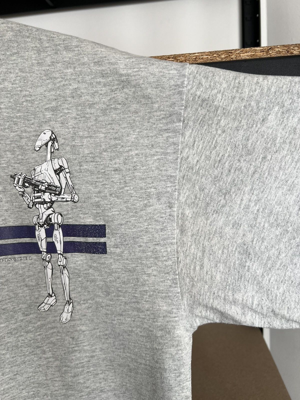 Vintage Vintage 90s Star Wars Episode 1 Battle Droid Movie T-shirt Size US L / EU 52-54 / 3 - 7 Thumbnail