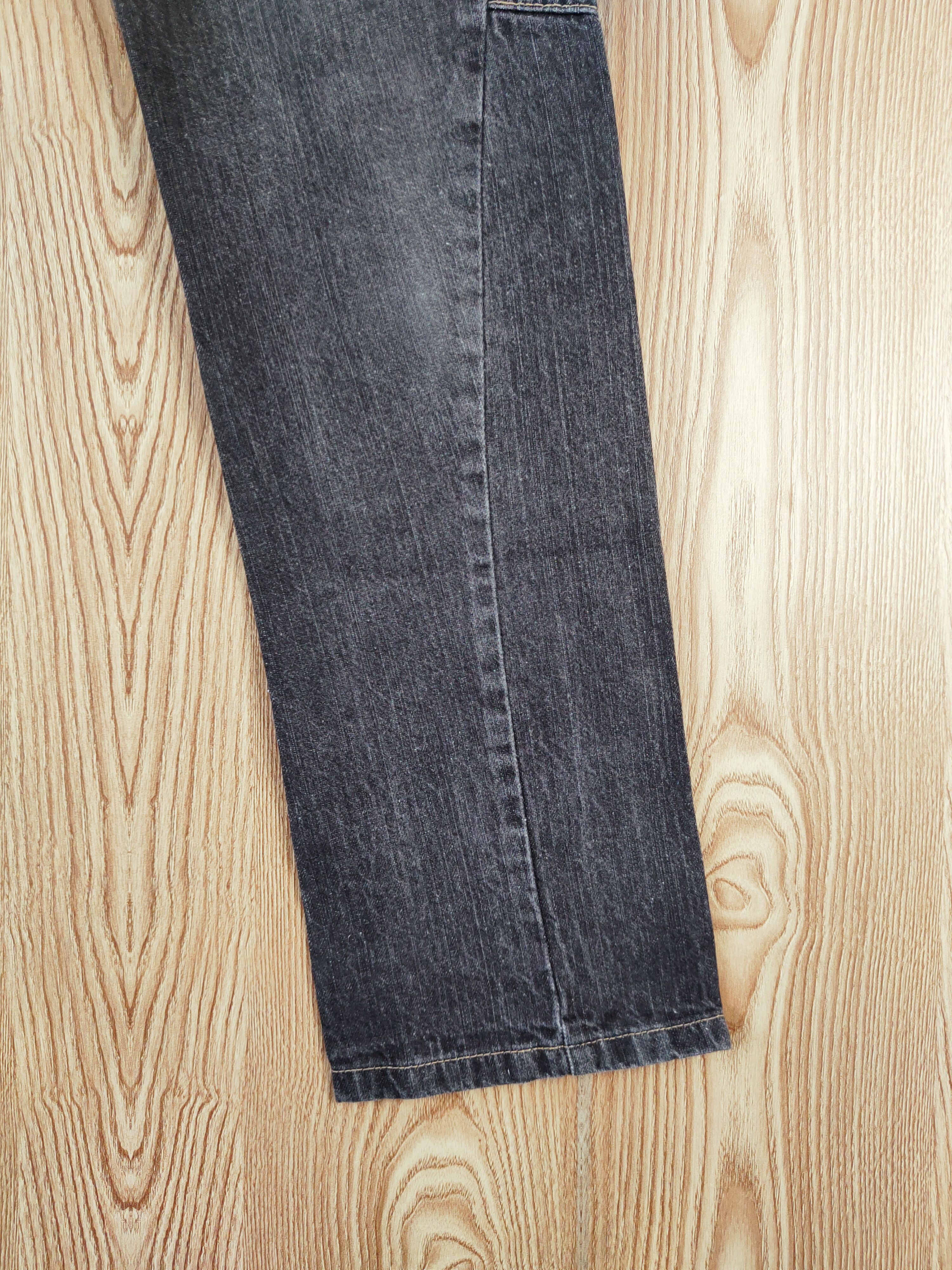 Japanese Brand Antfui Black double waist Faded Ripped denim #W385 Size US 30 / EU 46 - 6 Thumbnail