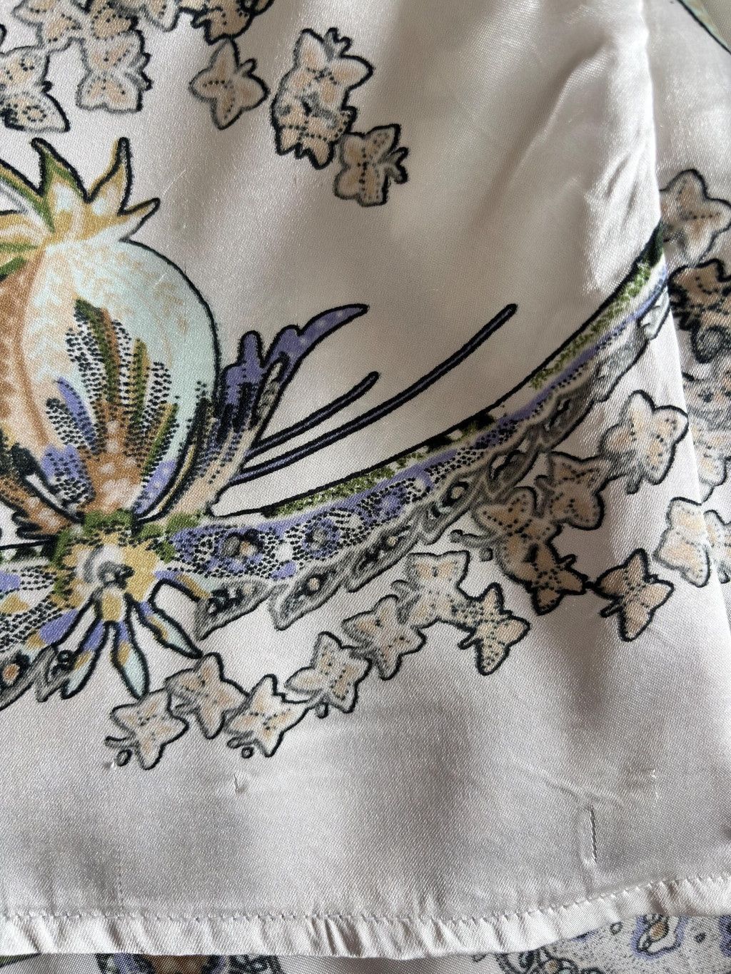 Roberto Cavalli Roberto Cavalli Satin Blouse Fitted Designer Top Size M / US 6-8 / IT 42-44 - 7 Thumbnail