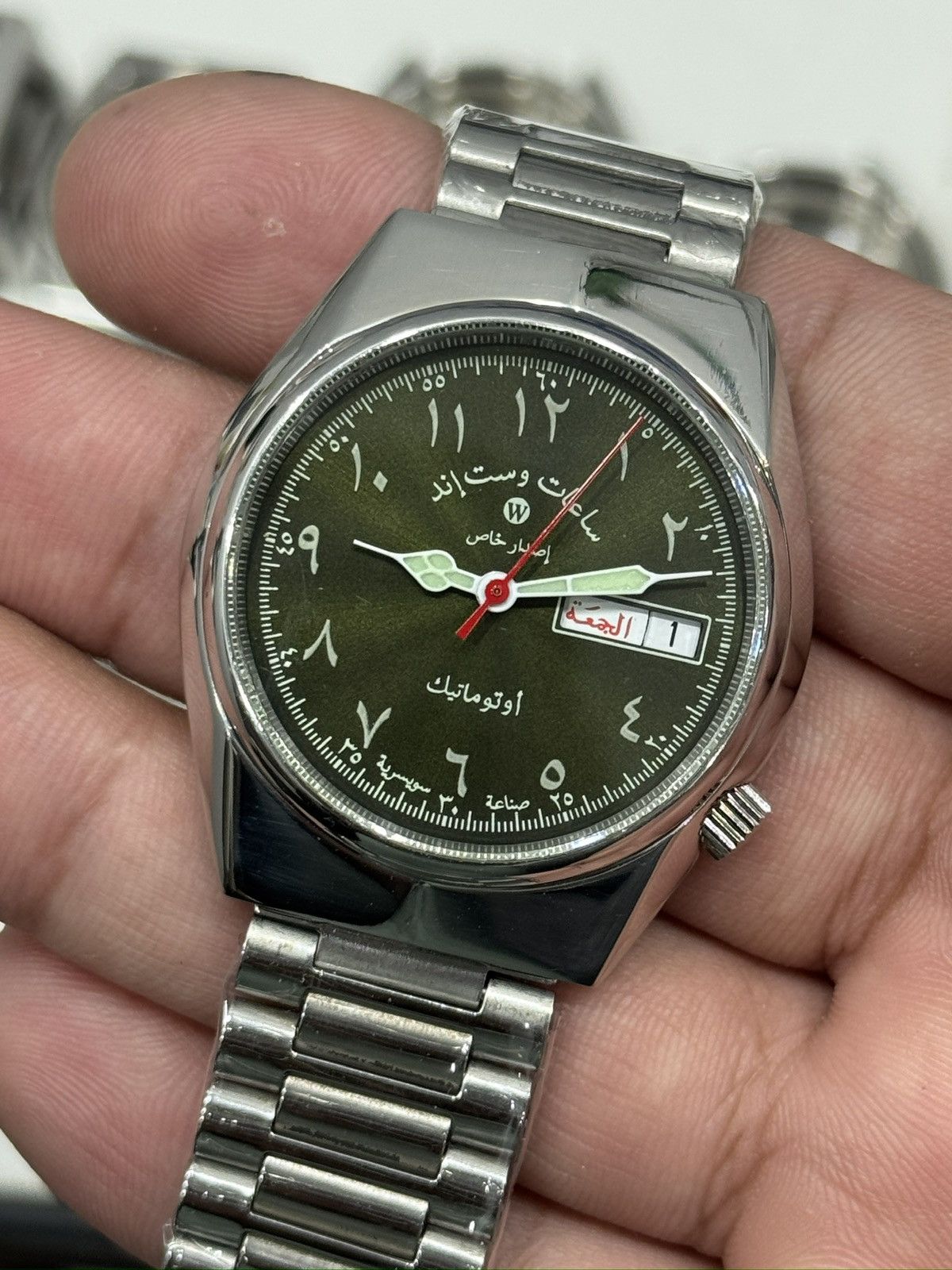 Vintage WEST END WATCH CO ARABIC DIAL Size 36 - 6 Thumbnail