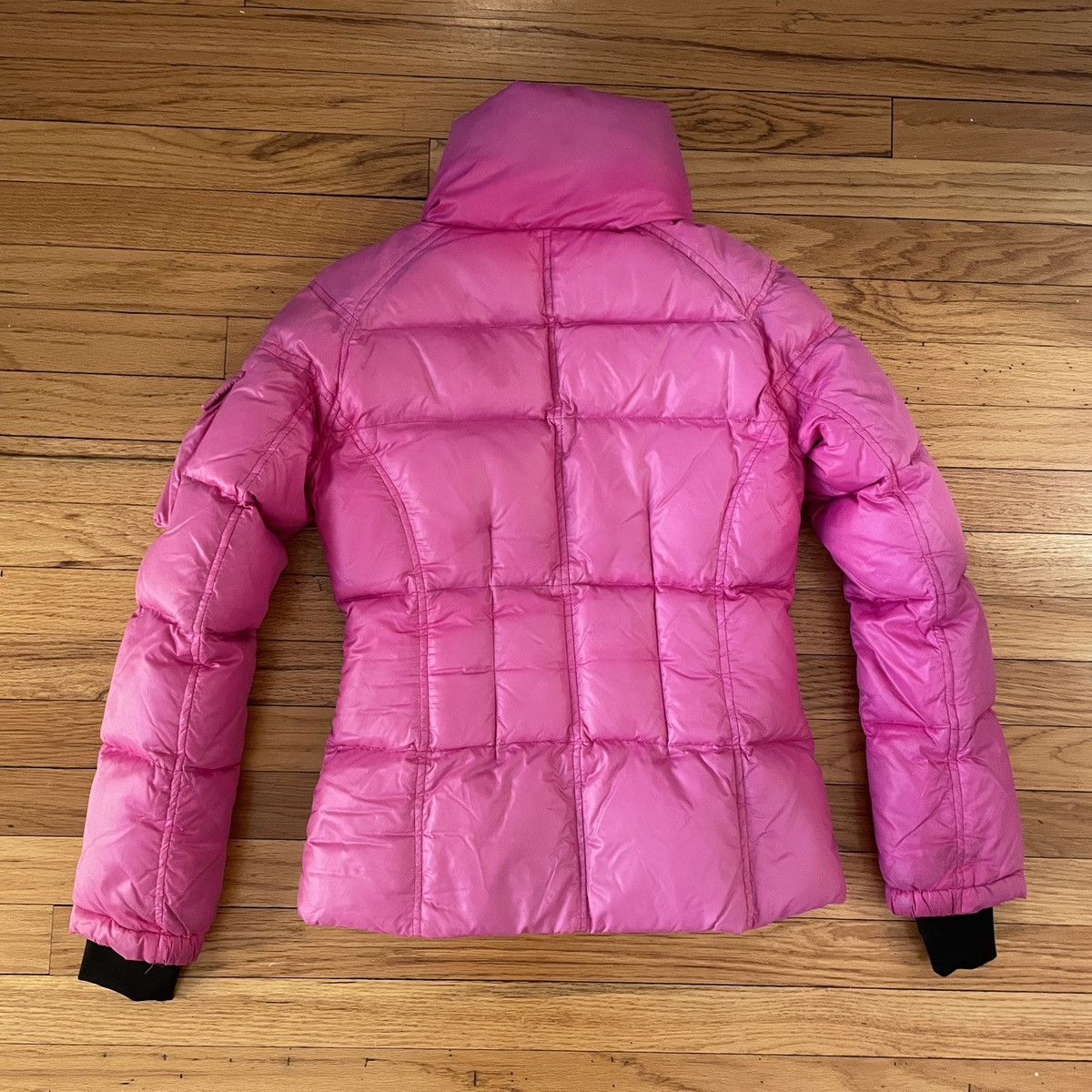 SAM. SAM Fuschia Nylon Down Jacket Size S / US 4 / IT 40 - 2 Thumbnail