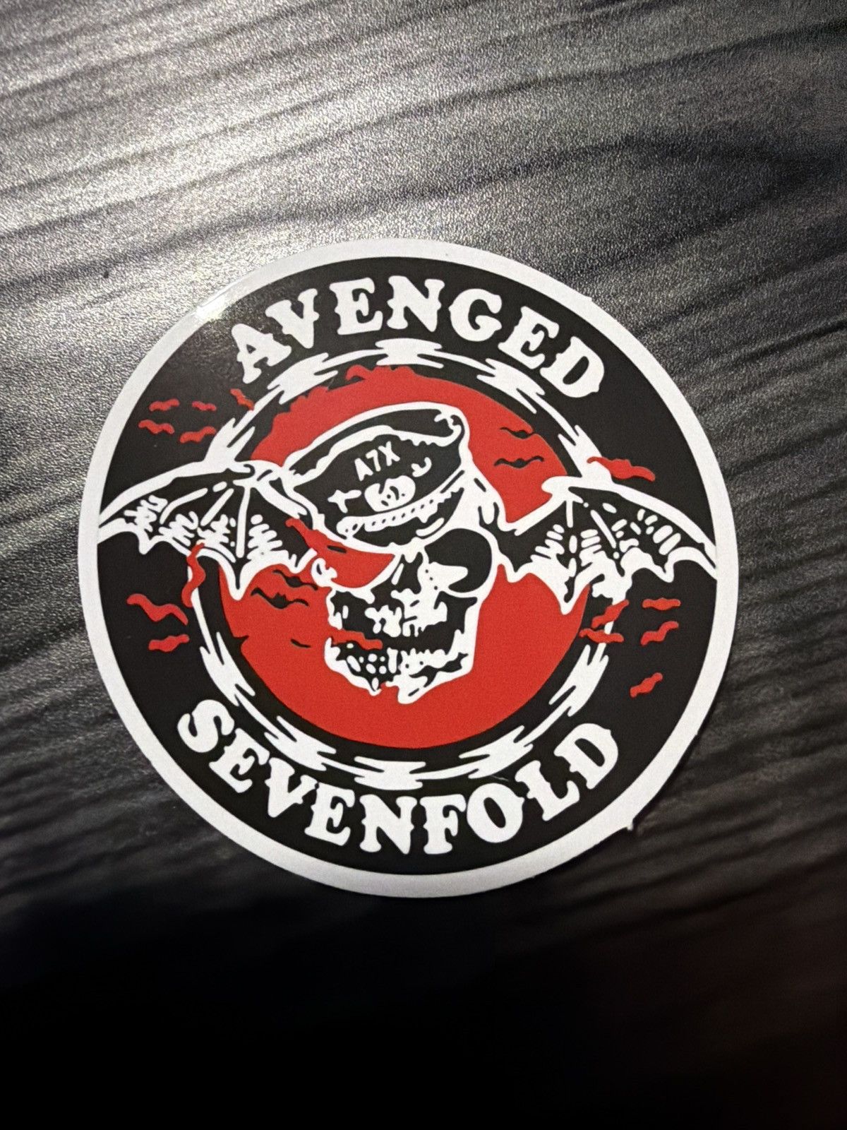 Hypebeast Avenged Sevenfold A7X Deathbat Sticker Size ONE SIZE - 1 Thumbnail