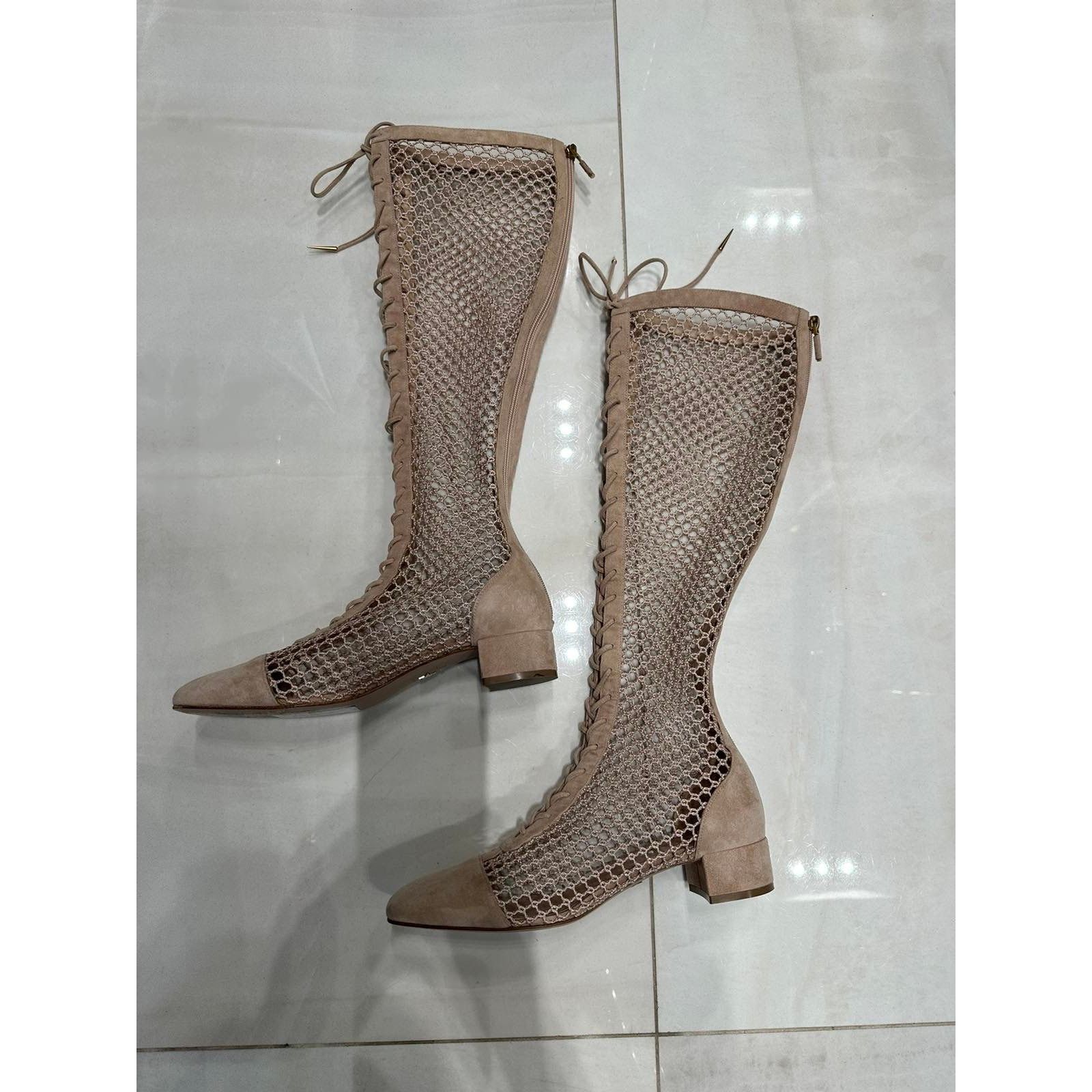 Dior Christian Dior Naughtily-D Lace-Up Boots - Size 40 Size US 9 / IT 39 - 7 Thumbnail