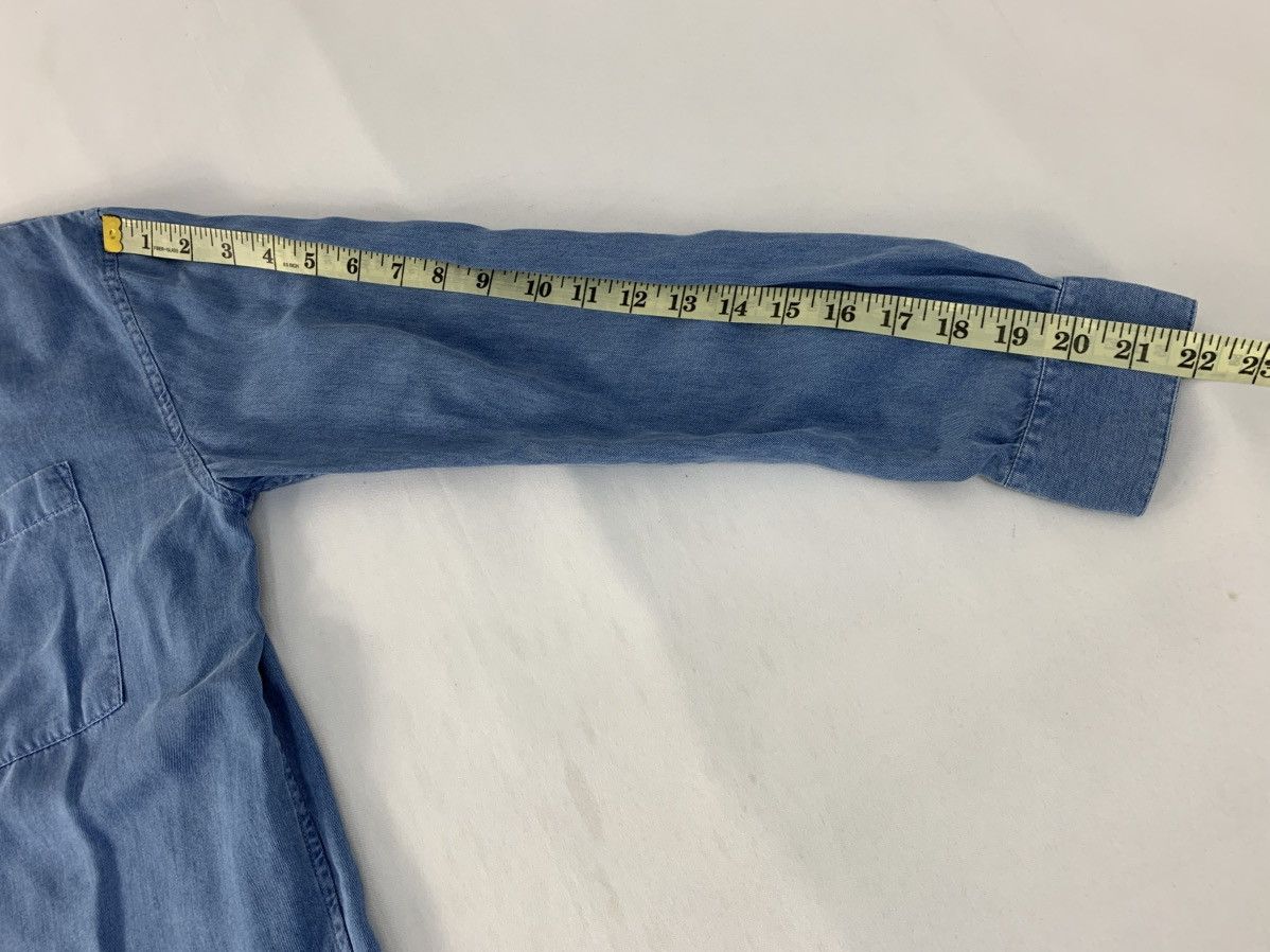Acne Studios Acne Studios Denim Single Pocket Button Up Shirt Size US M / EU 48-50 / 2 - 11 Thumbnail
