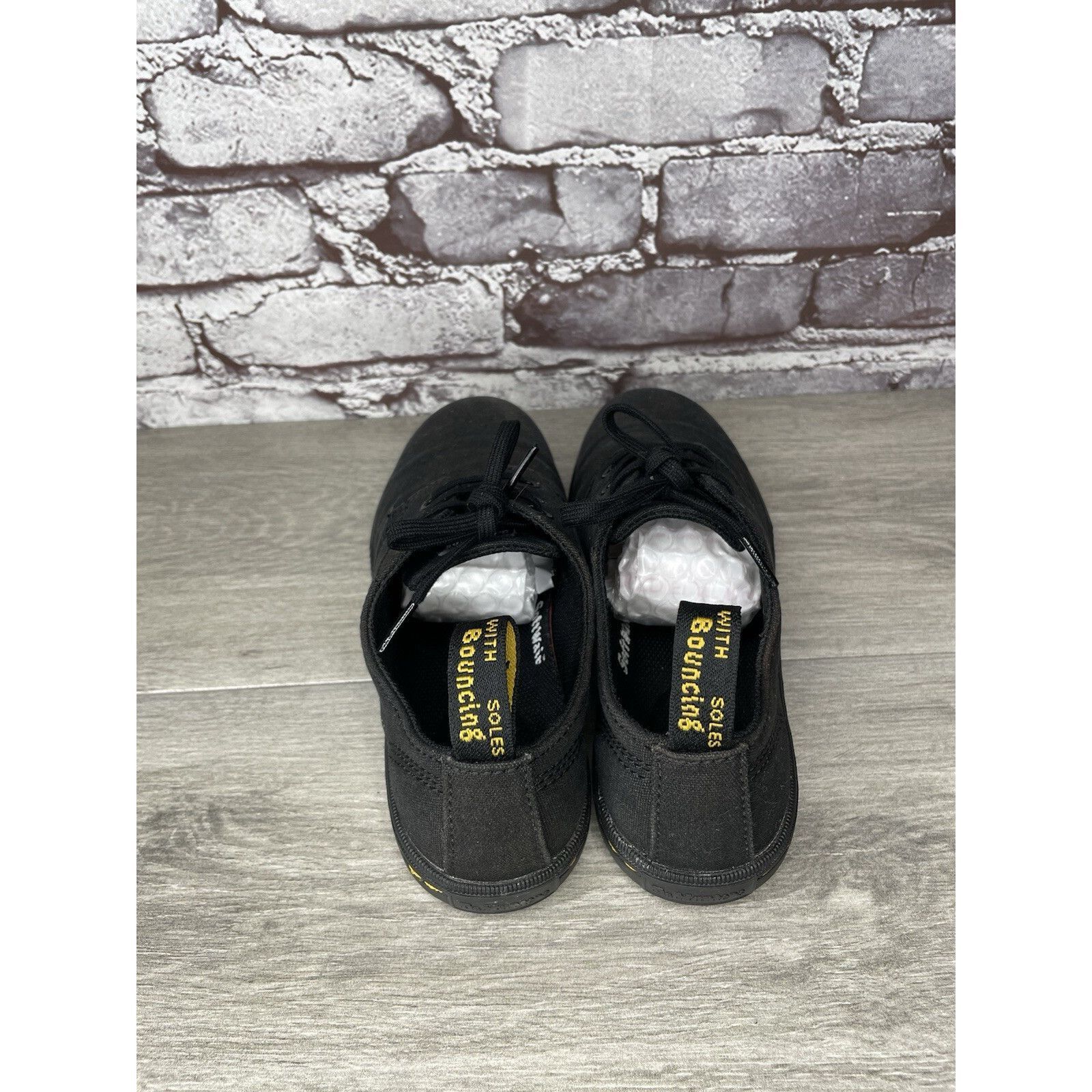 Dr. Martens Doc Dr. Martens SantAnita Black Airwair Casual Lace Up Shoes Size US 6 / IT 36 - 5 Thumbnail